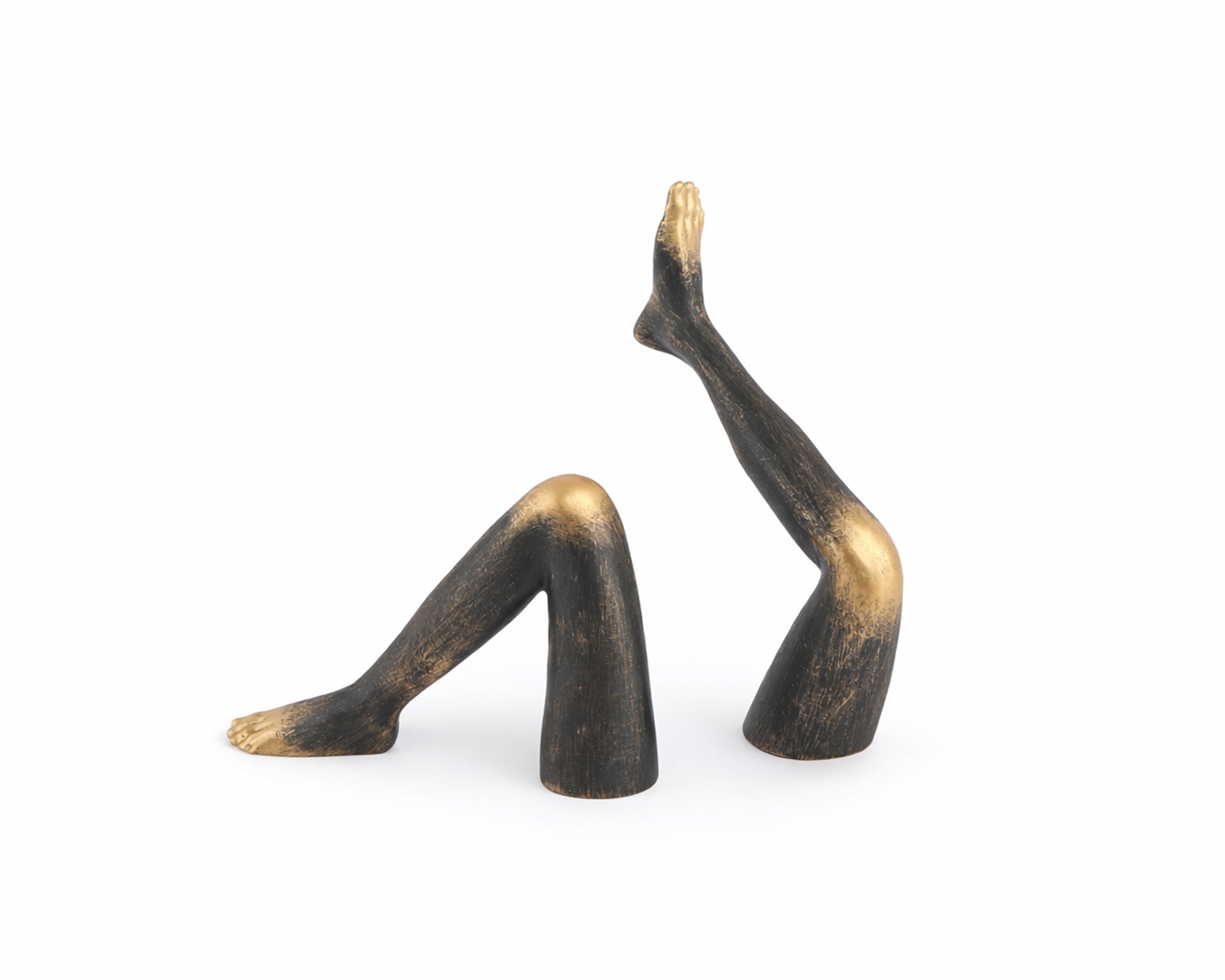 Azalea Sculpture - Dark Bronze/Antique Gold