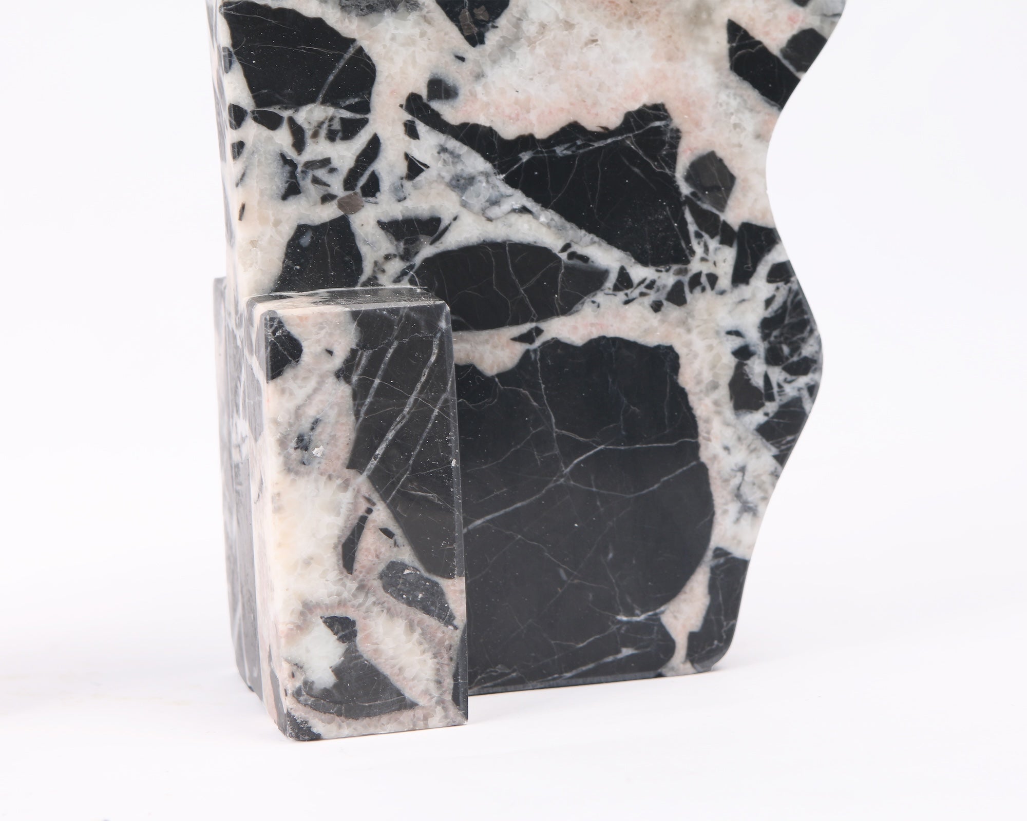 Cortex Bookends - Black Marble