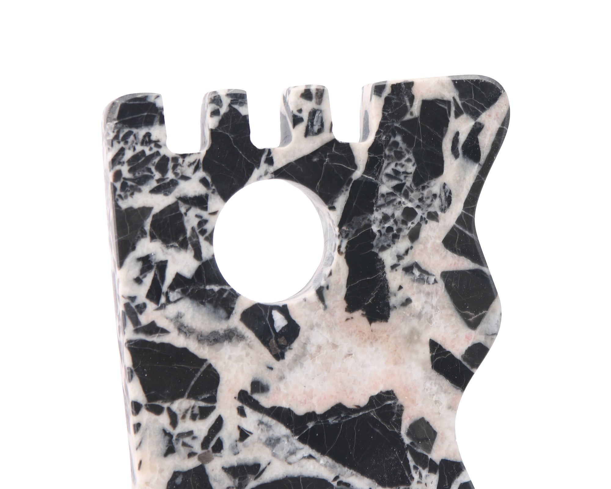 Cortex Bookends - Black Marble