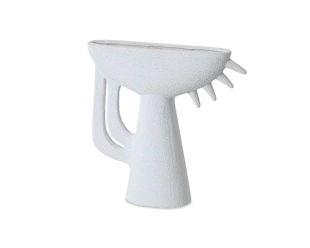 Hadrian Vase  - White Ceramic