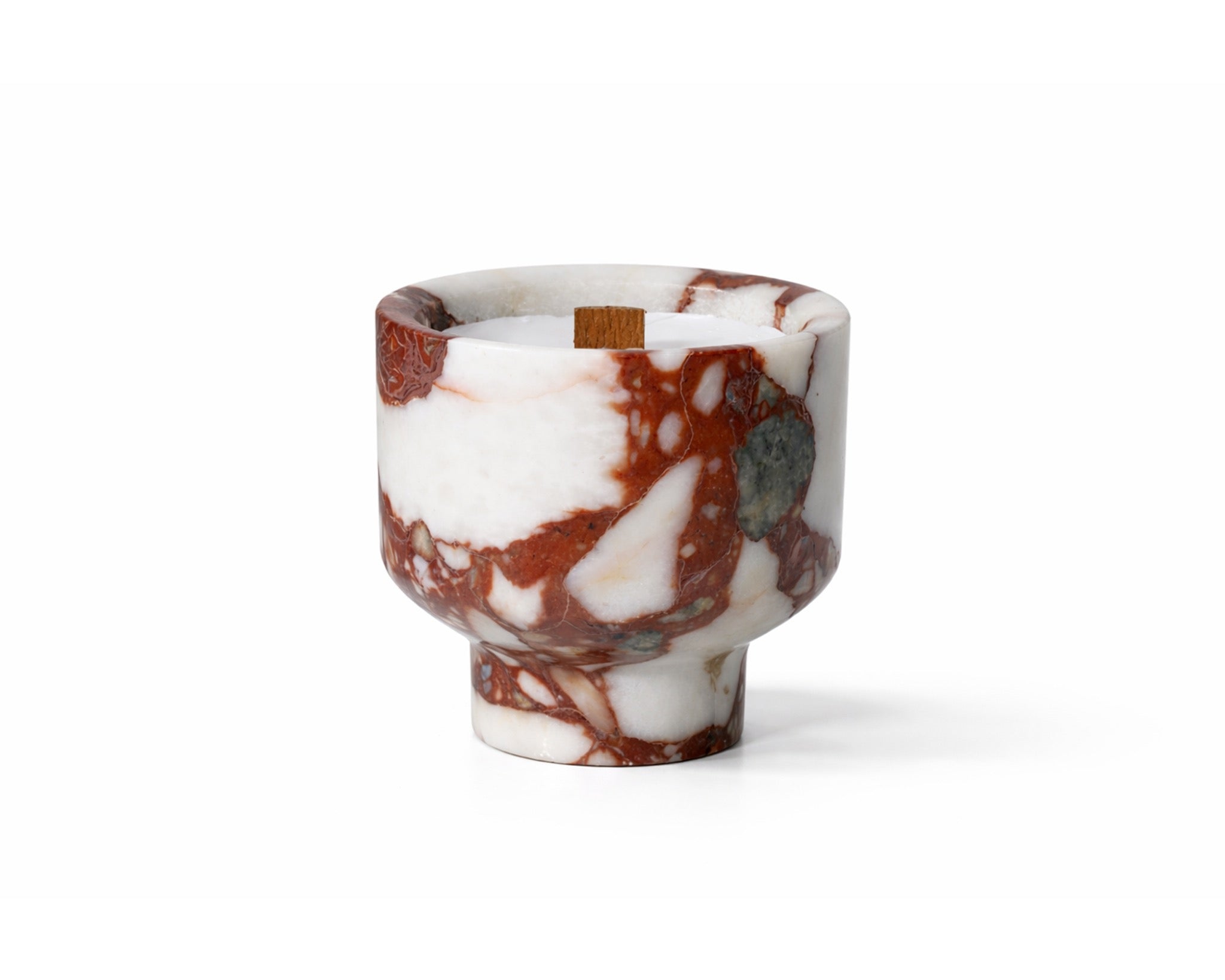 Rubea Candle - Rufouse Marble