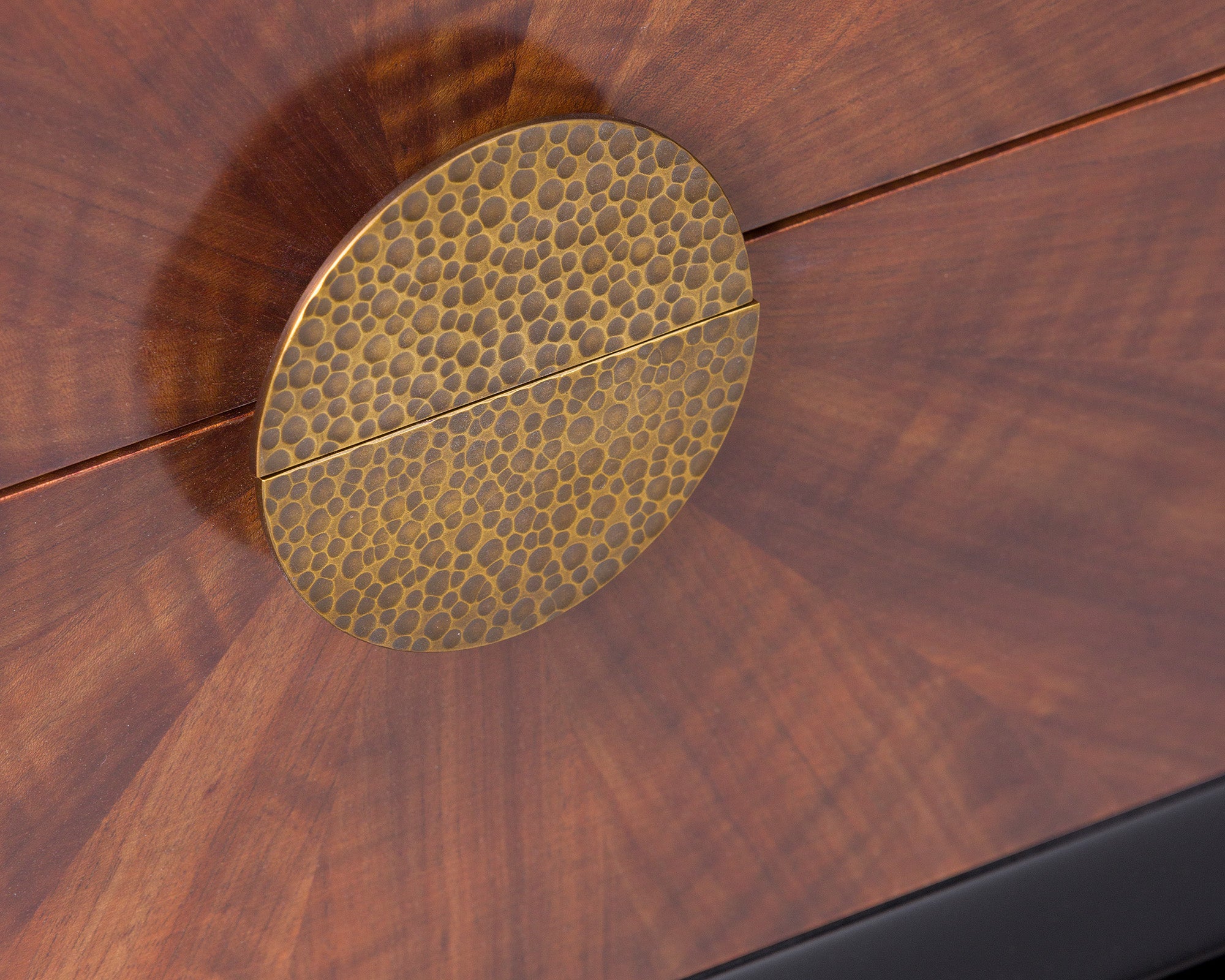 Beverly Bedside Table - Brown Wood