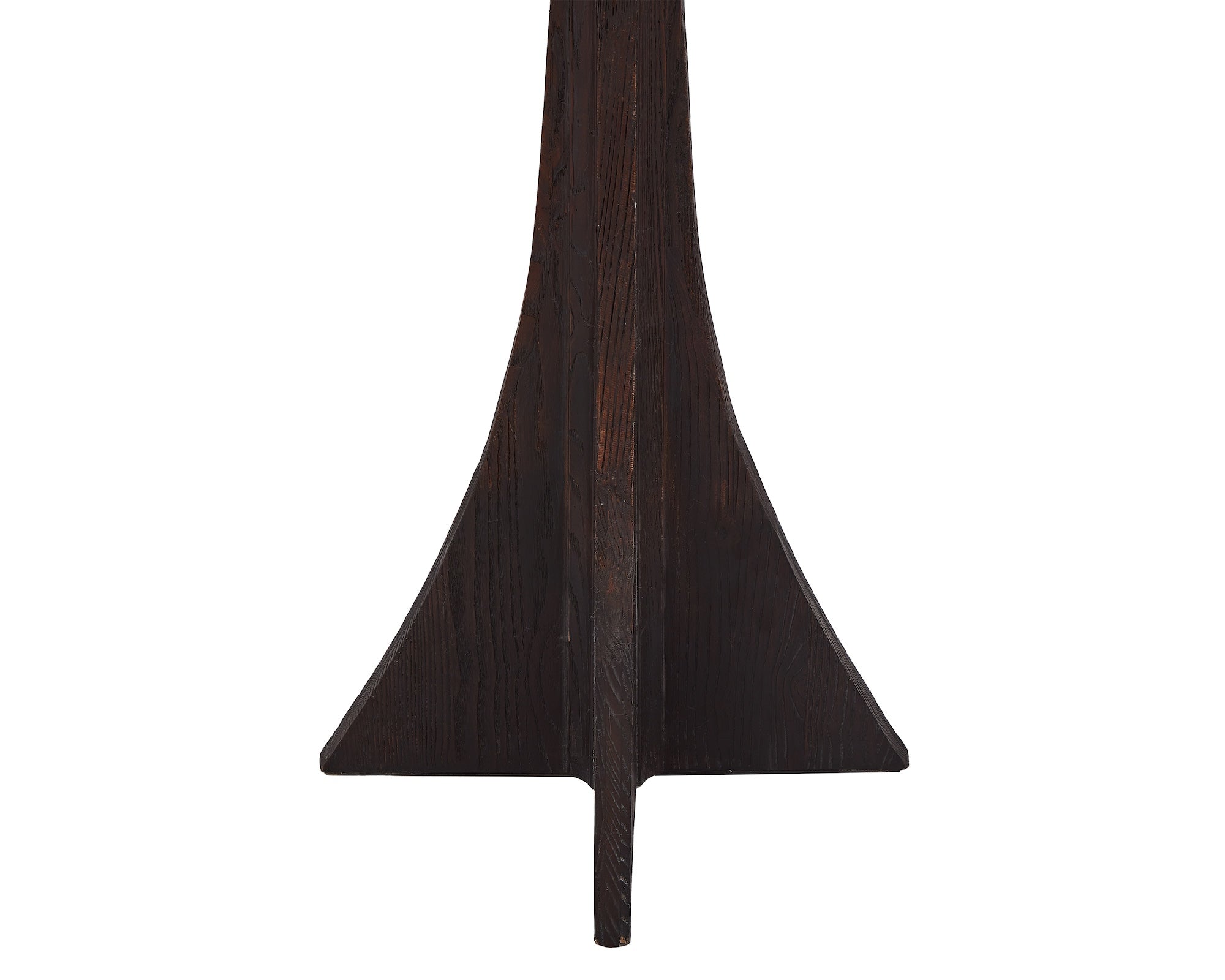 Axel Floor Lamp - Classic Brown Ash/White Linen