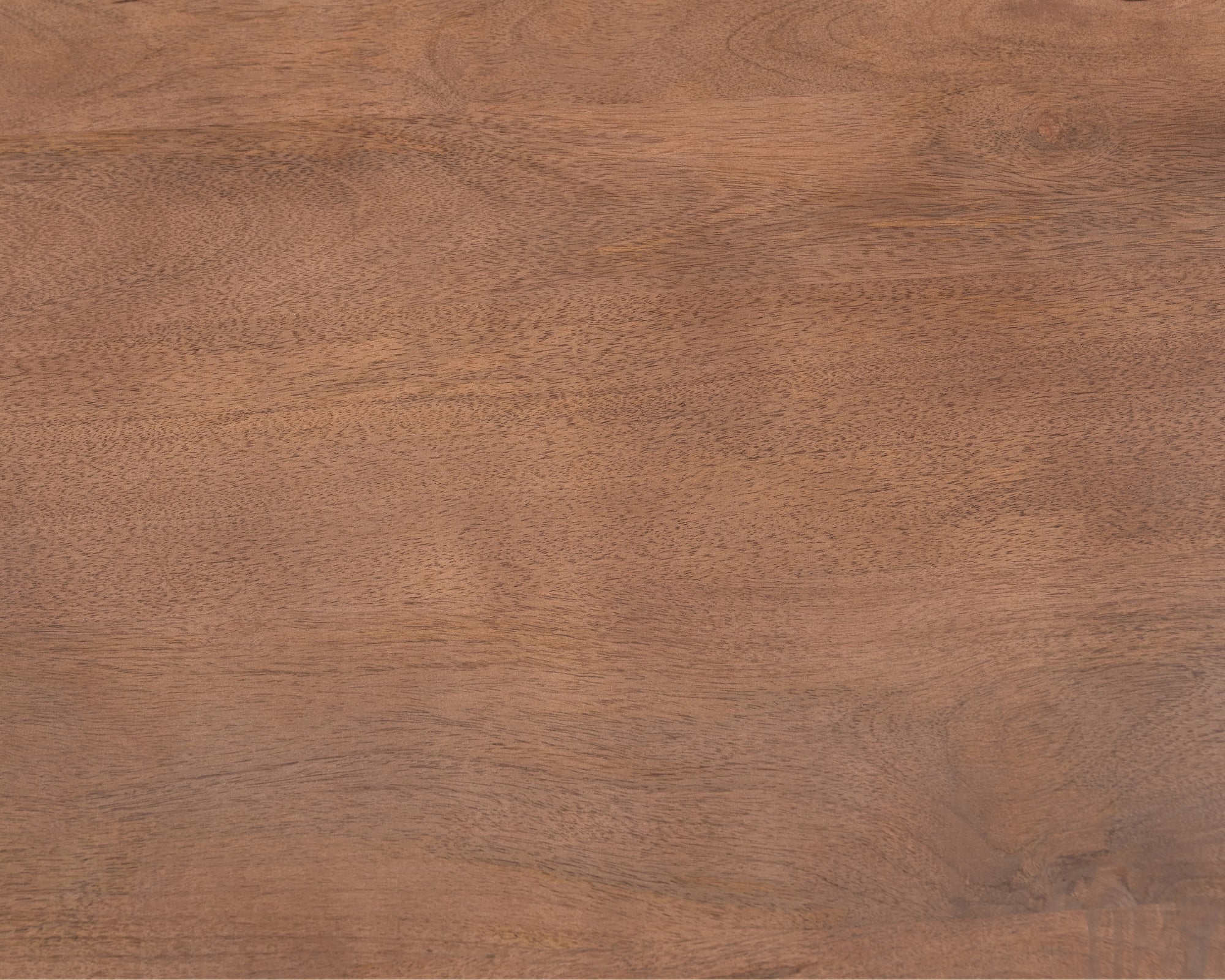 Annie Dining Table - Brushed Mid-brown Wood & Natural White Marble