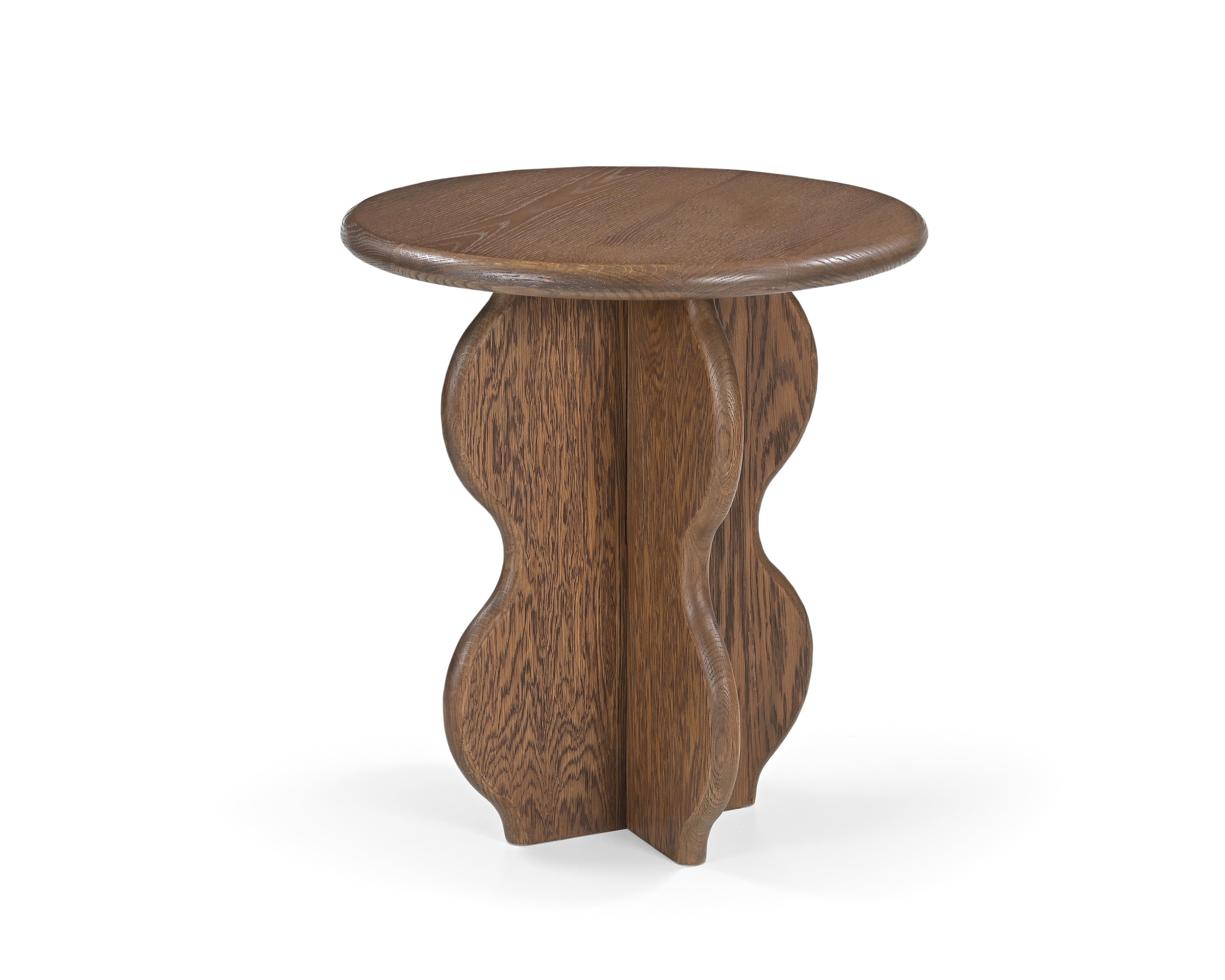 Oltok Side Table - Brushed Mid-brown Oak