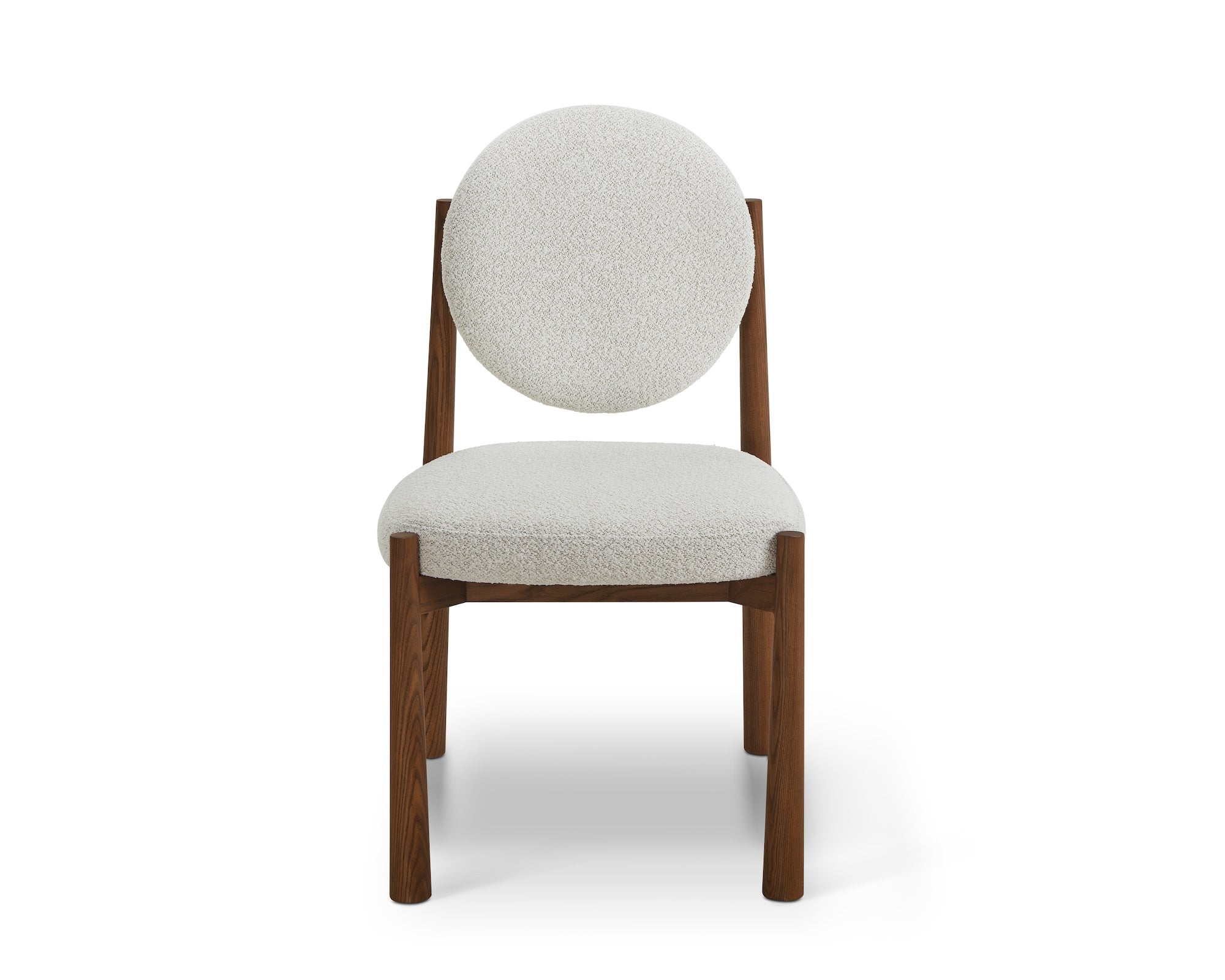 Latina Dining Chair (set of 2) - Capella Ivory & Middle Brown