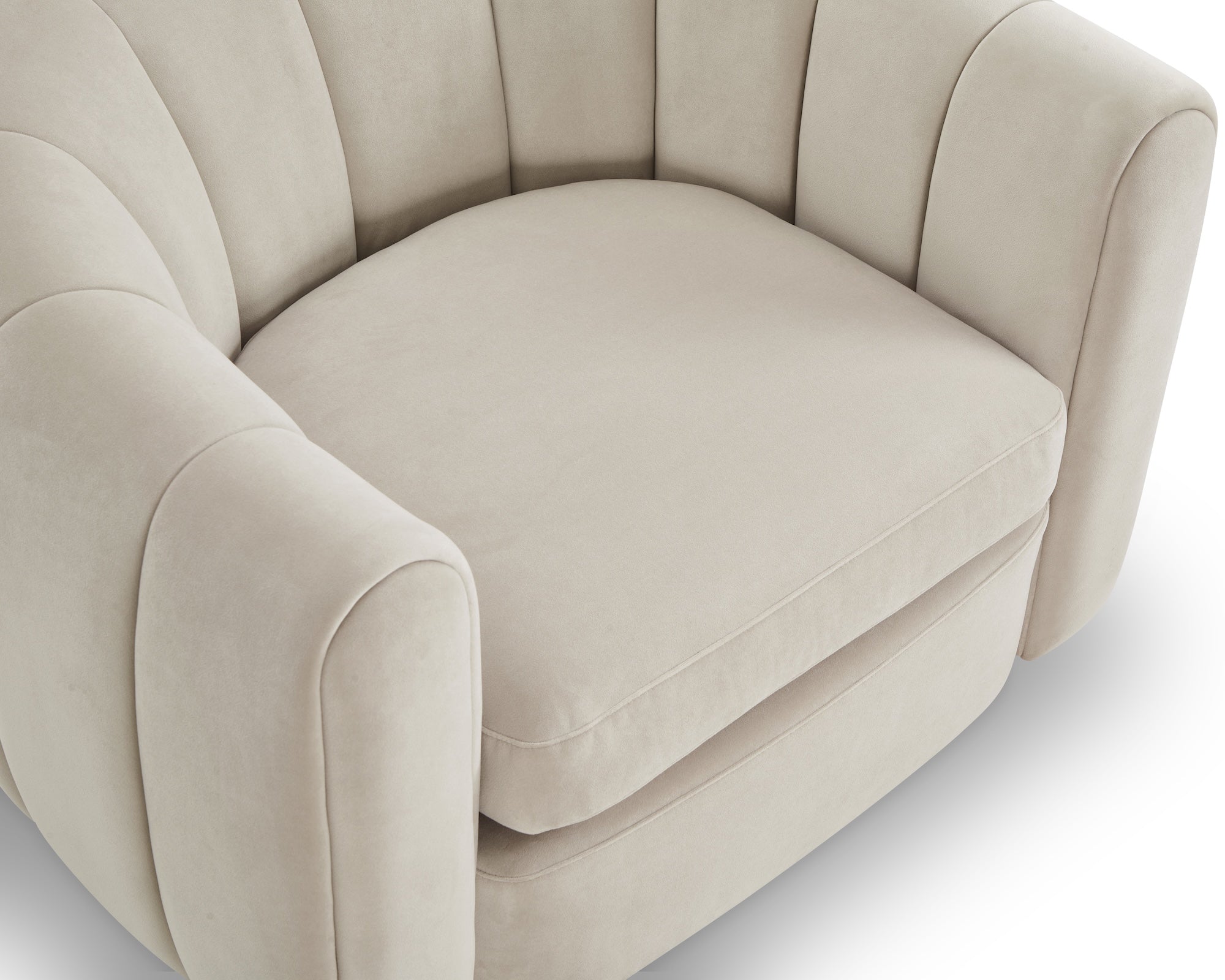 Arles Occasional Chair - Melbourne Stone & Walnut