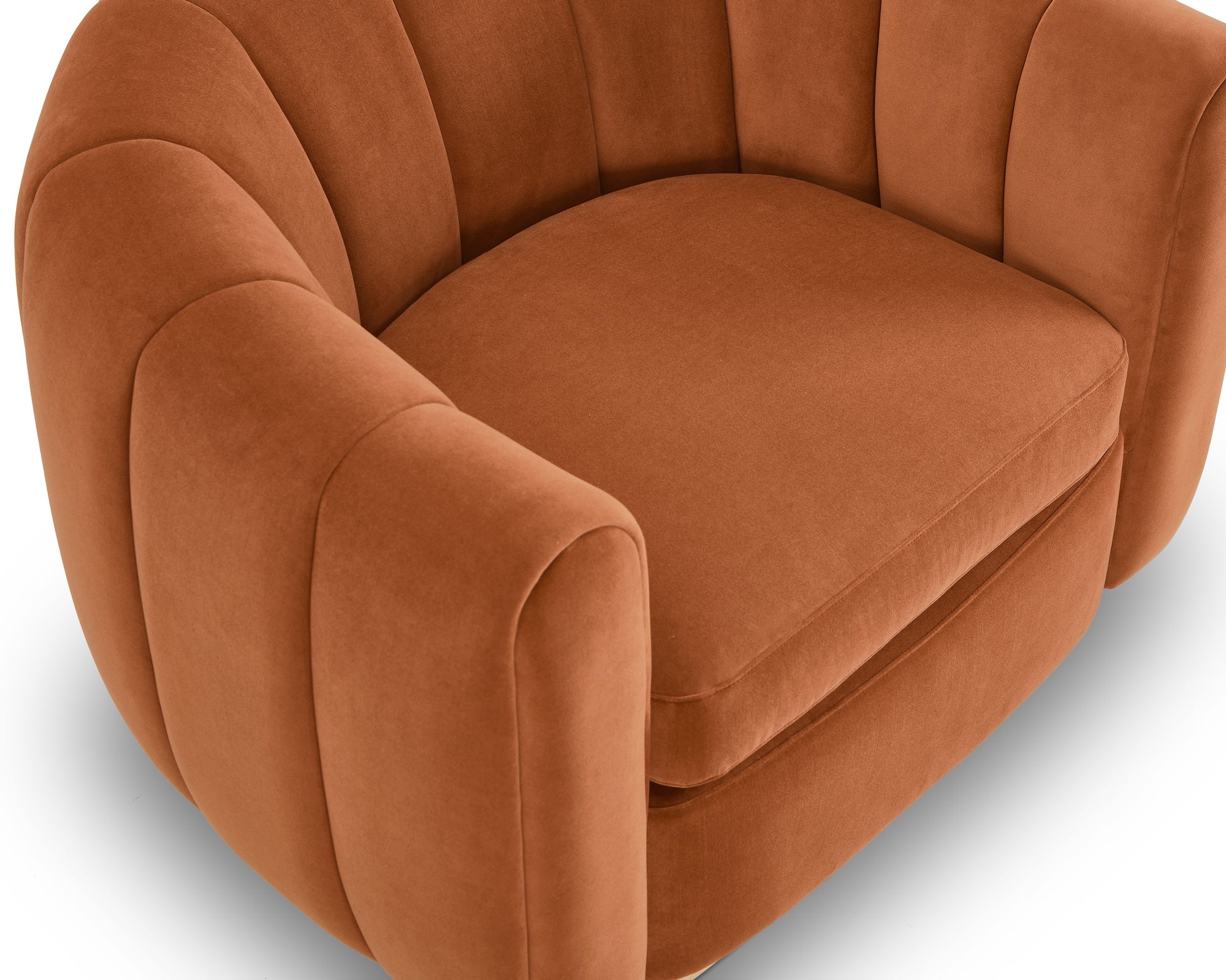 Arles Occasional Chair - Melbourne Clay & Natural Wood