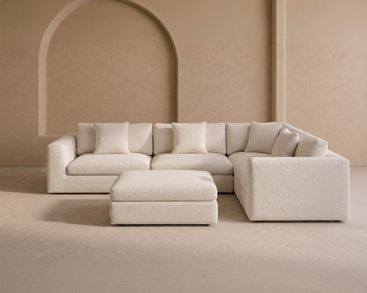 Nuova Modular Sofa Corner - Capella Ivory