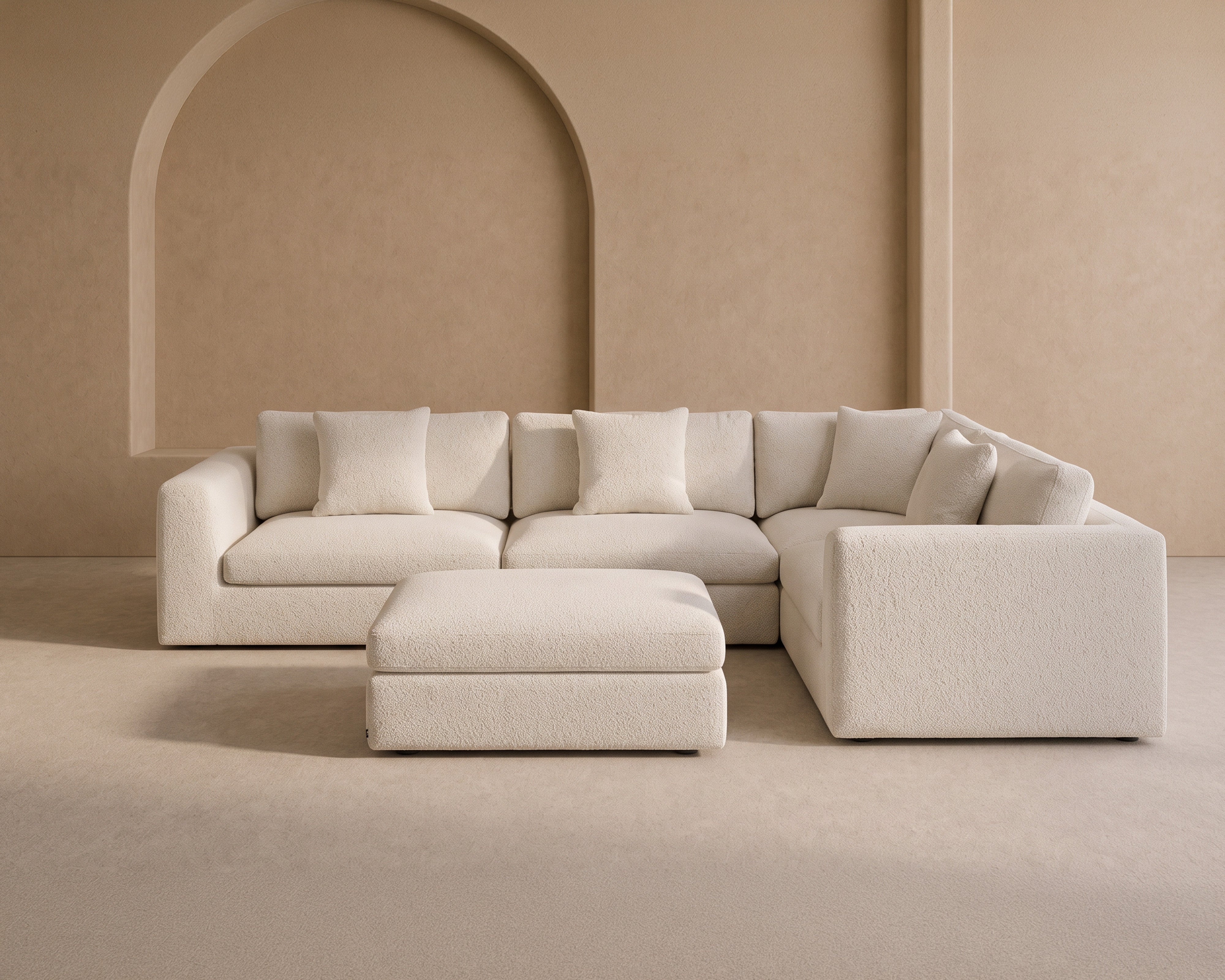 Nuova Modular Sofa Corner - Capella Ivory