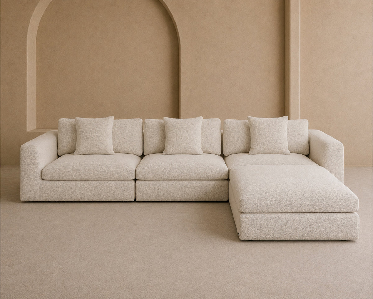 Nuova Modular Sofa Middle - Capella Ivory