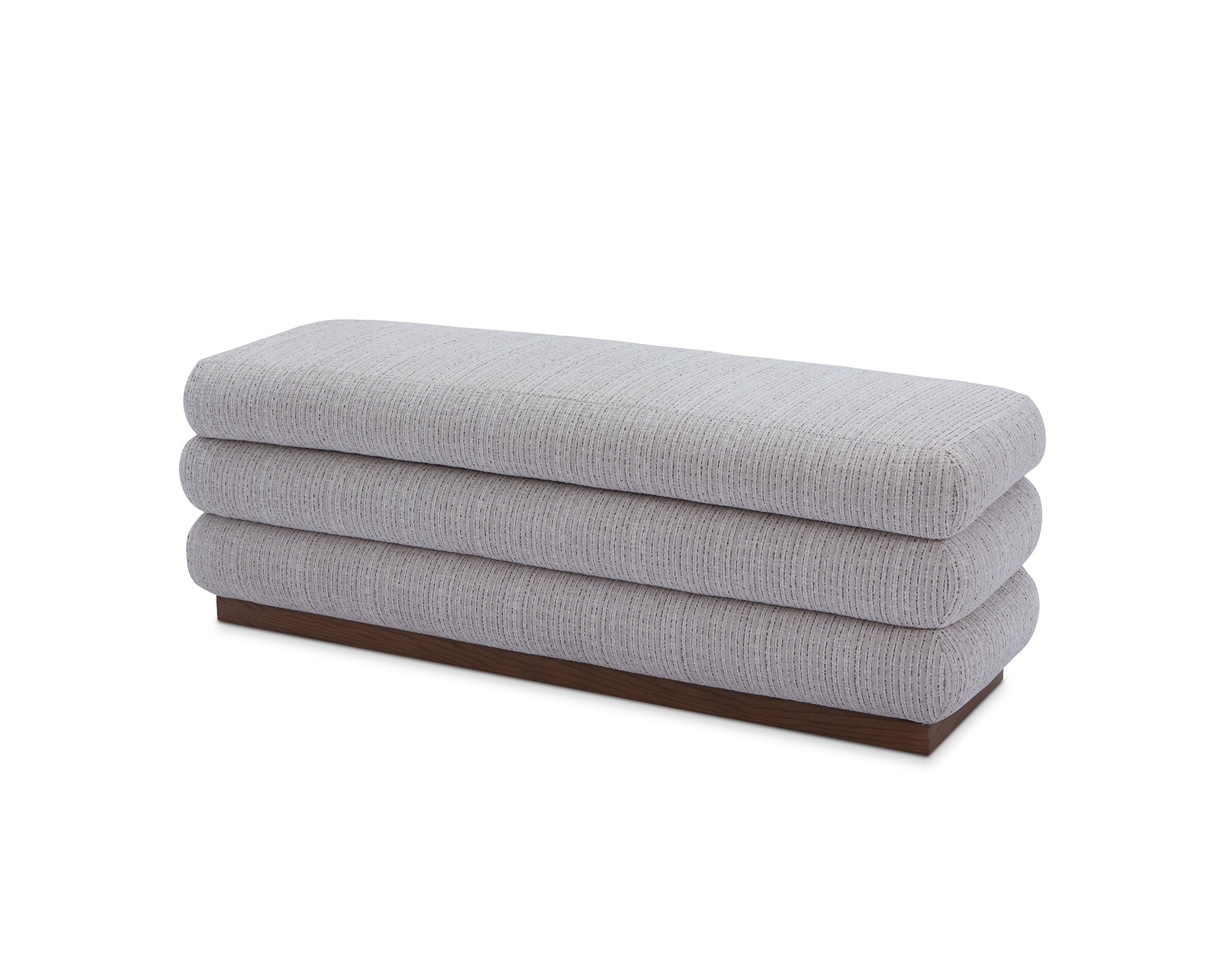 Cloud Storage Bench - Dresden Pebble /Mid Brown