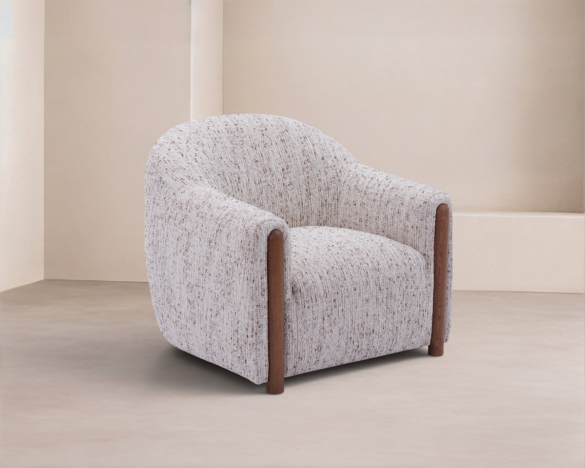 Nema Occasional Chair - Norfolk Wheat/Mid Brown