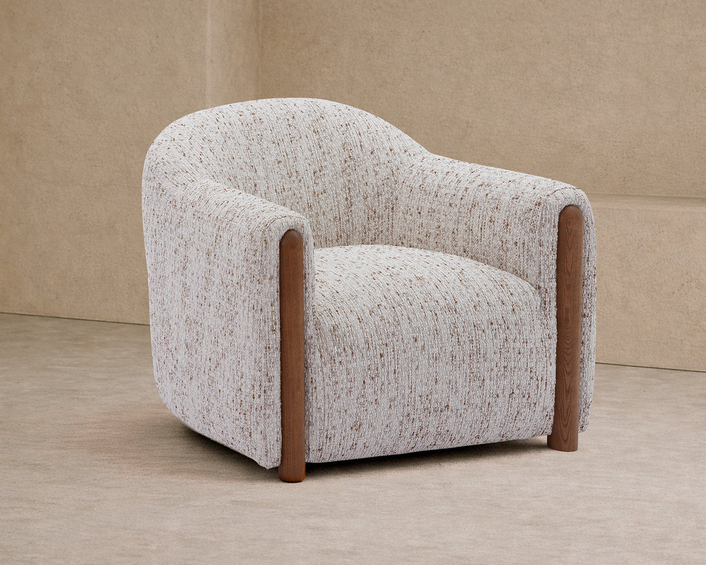 Nema Occasional Chair - Norfolk Wheat/Mid Brown