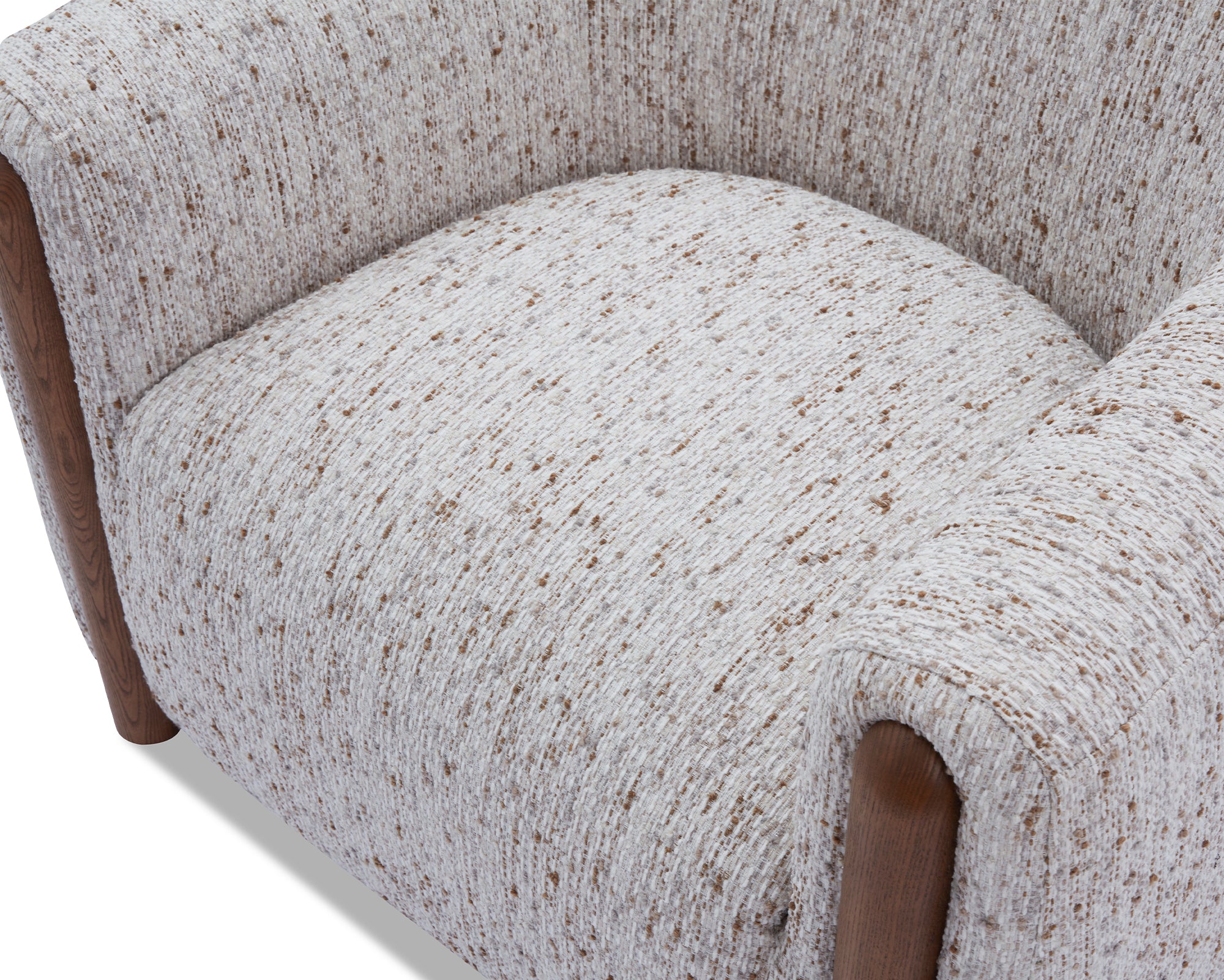 Nema Occasional Chair - Norfolk Wheat/Mid Brown