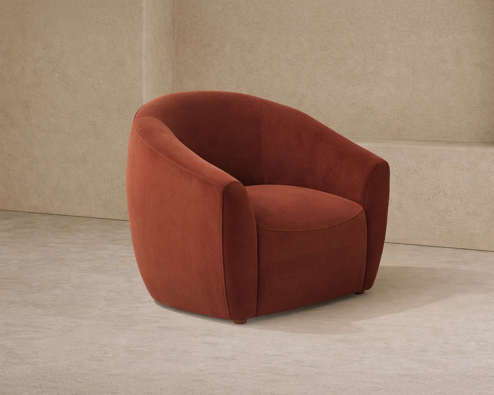 Magnus Occasional Chair - Kent Chocolate /Mid Brown
