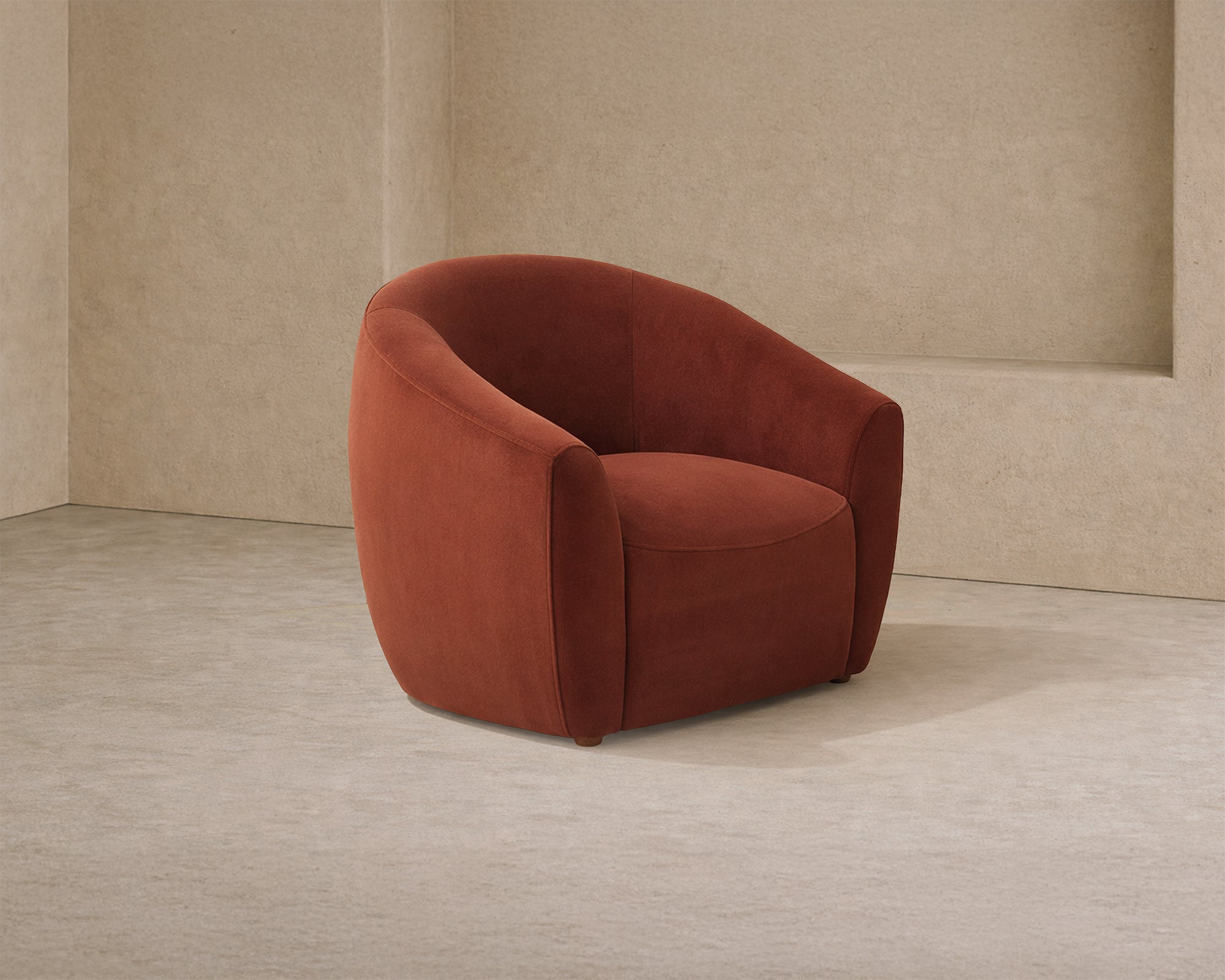 Magnus Occasional Chair - Kent Chocolate /Mid Brown