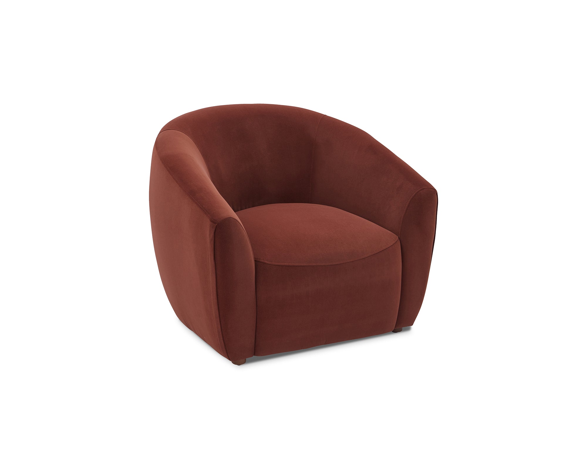 Magnus Occasional Chair - Kent Chocolate /Mid Brown