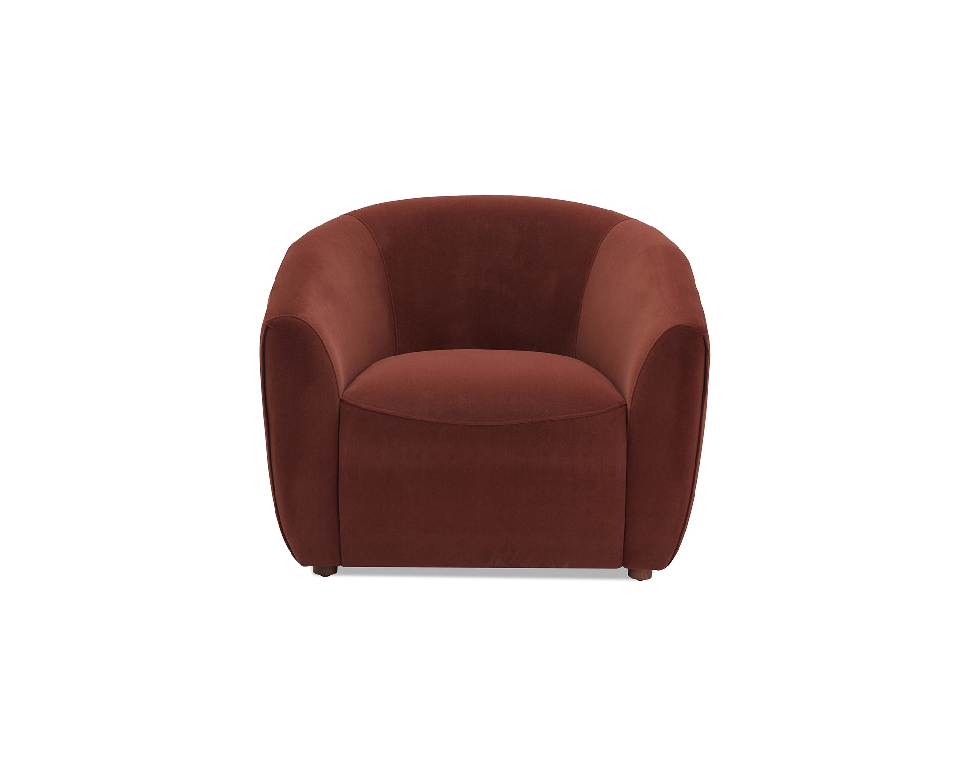 Magnus Occasional Chair - Kent Chocolate /Mid Brown