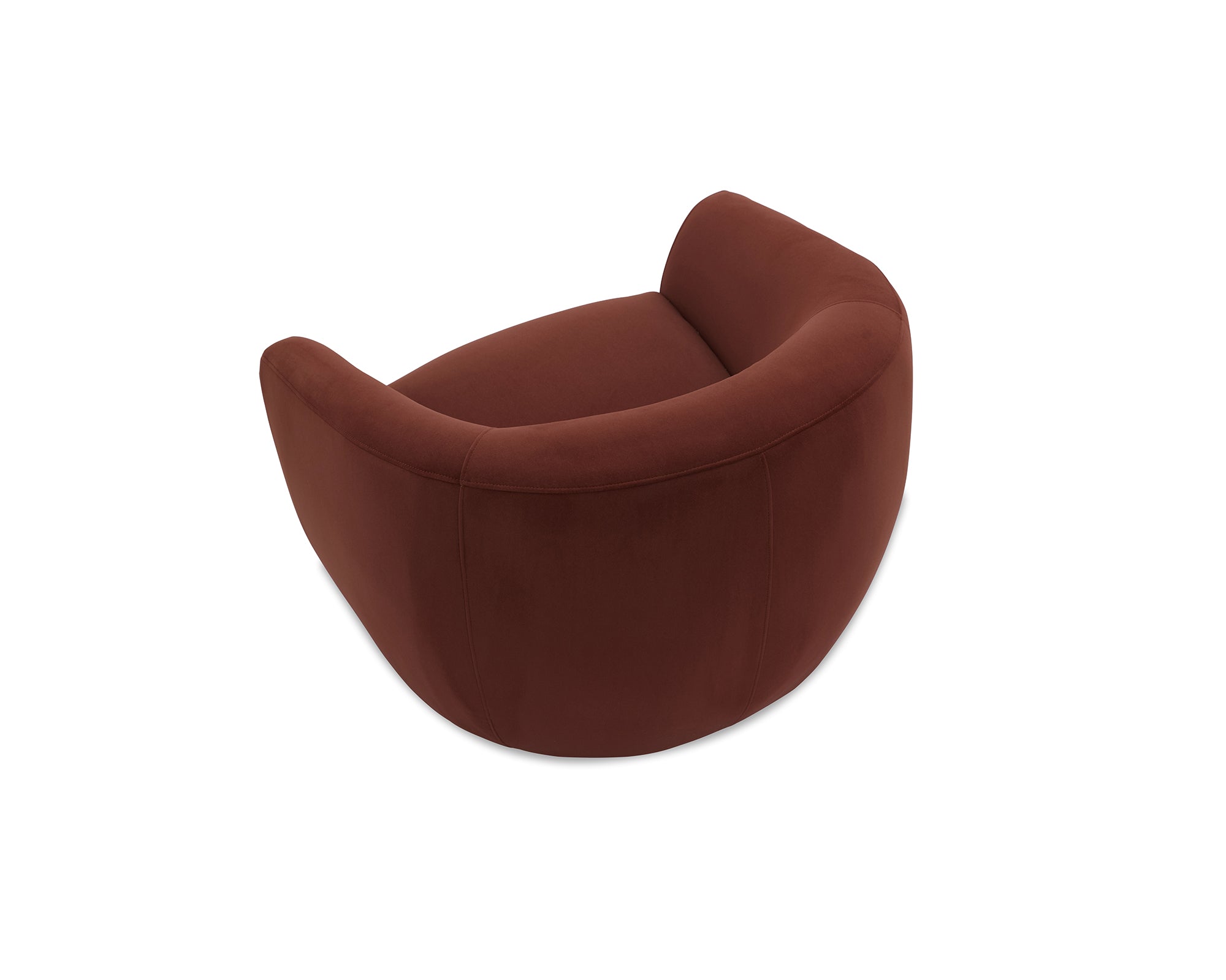 Magnus Occasional Chair - Kent Chocolate /Mid Brown