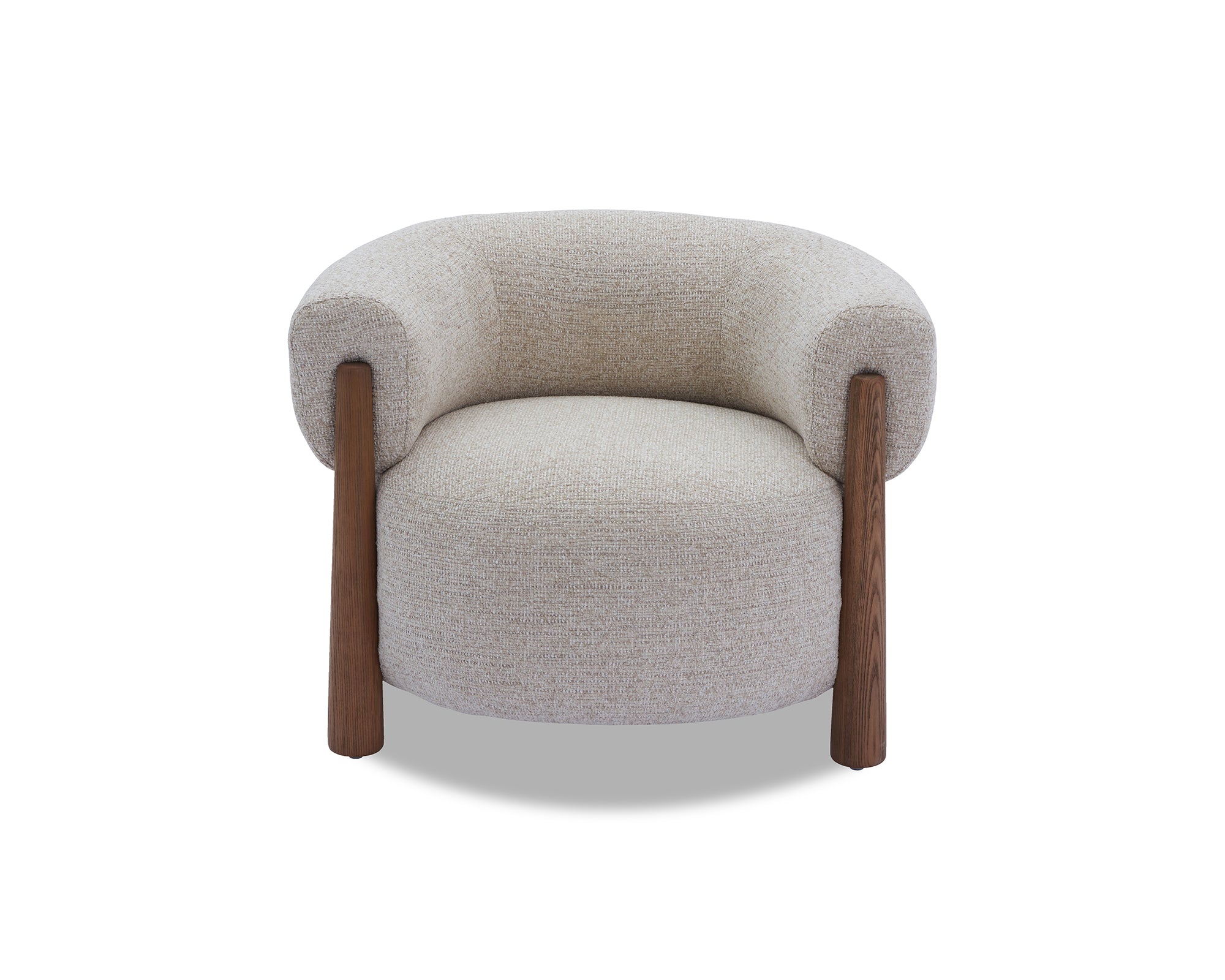 Civana Occasional Chair - Nordic Sand/Mid Brown