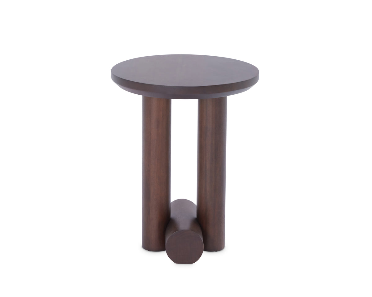 Ora Side Table - Dark Brown