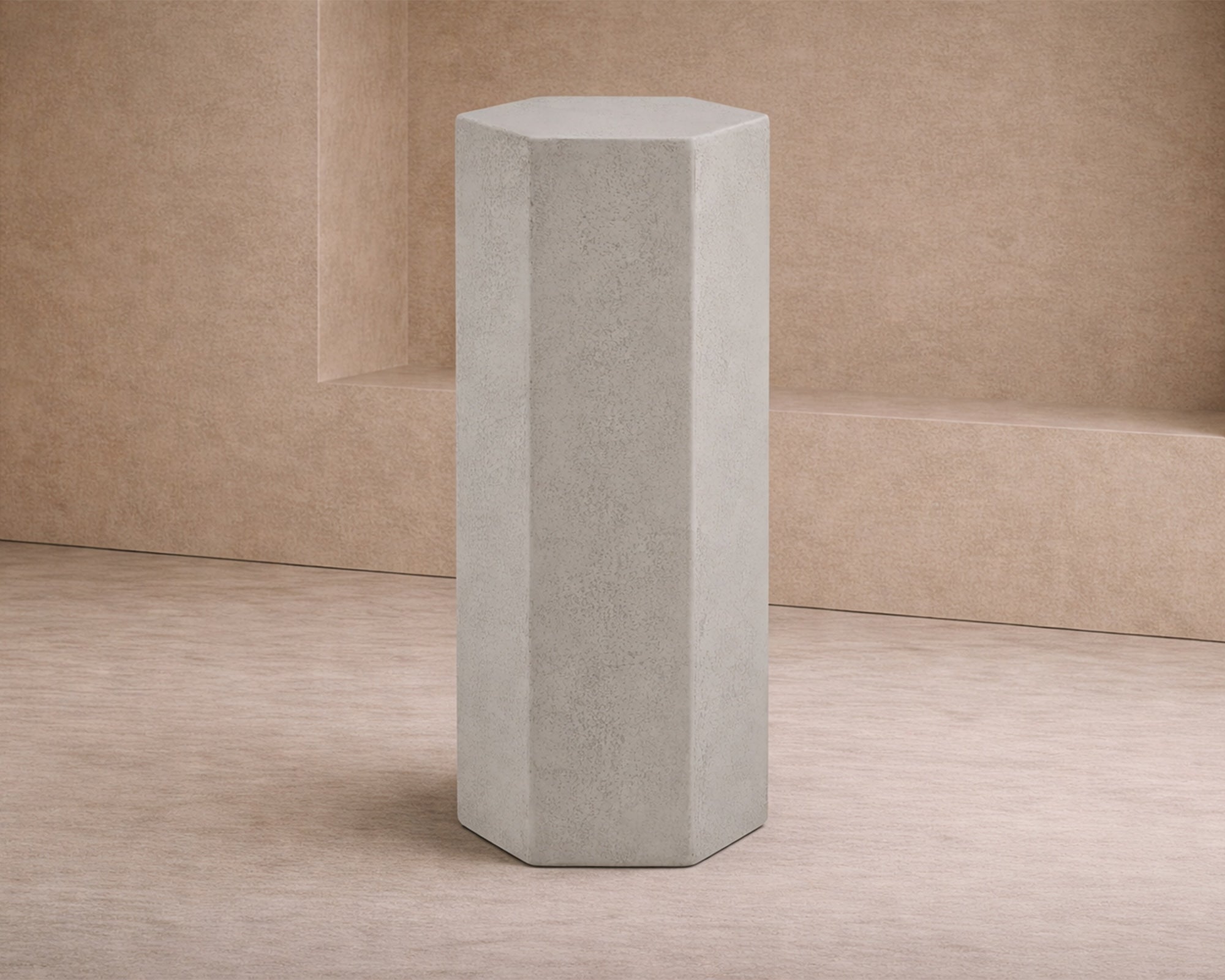 Nanpuk Pedestal - Limestone