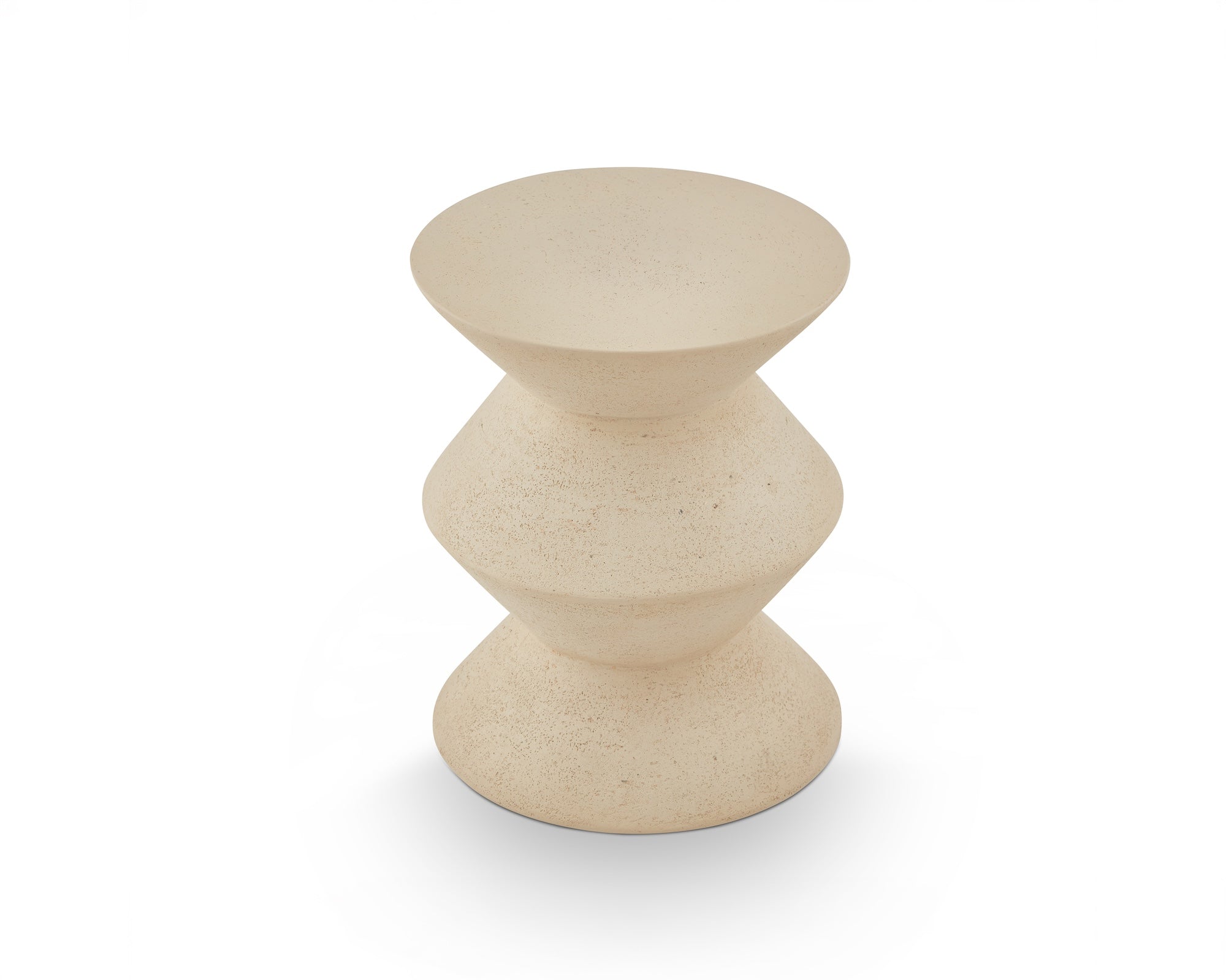 Zinda Side Table - Sandstone