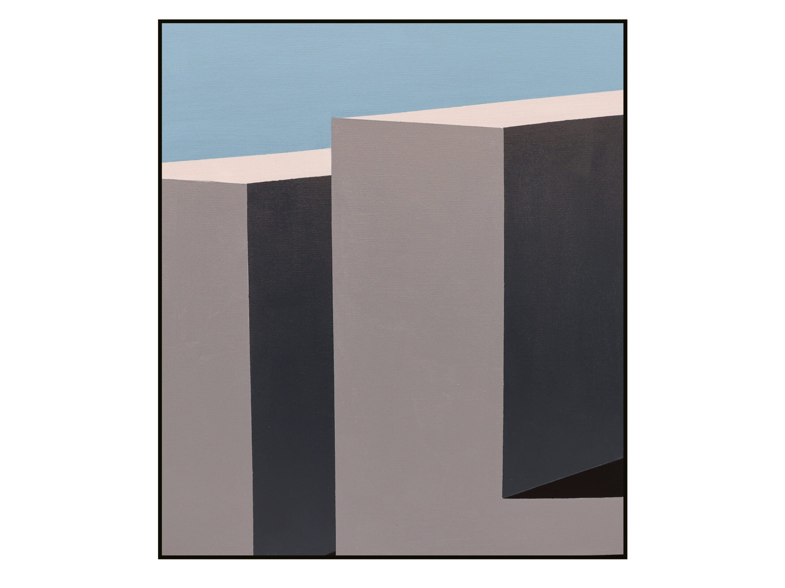 Archo Painting - Blue/Brown