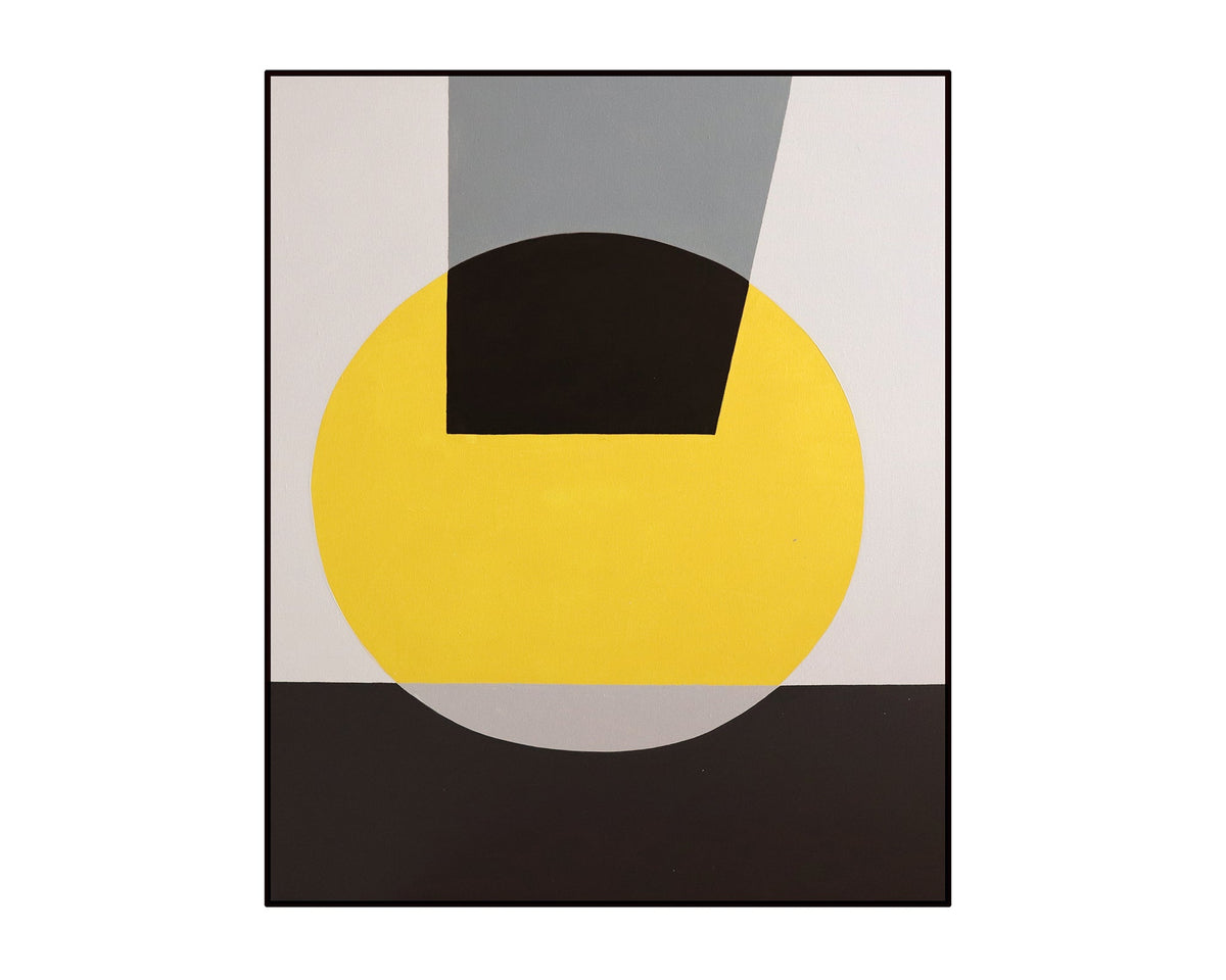 Sun Painting - Black and Yellow