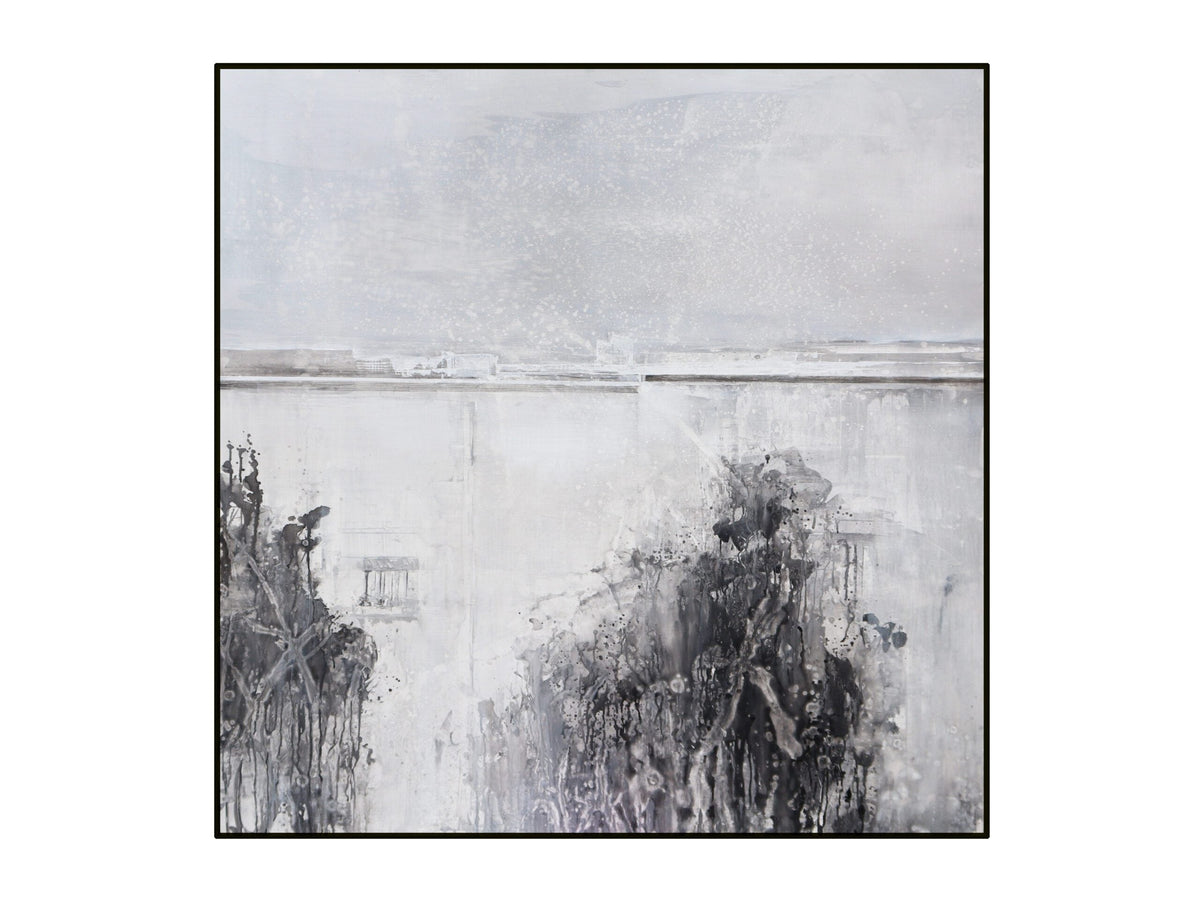 Theo Painting - Black and Grey