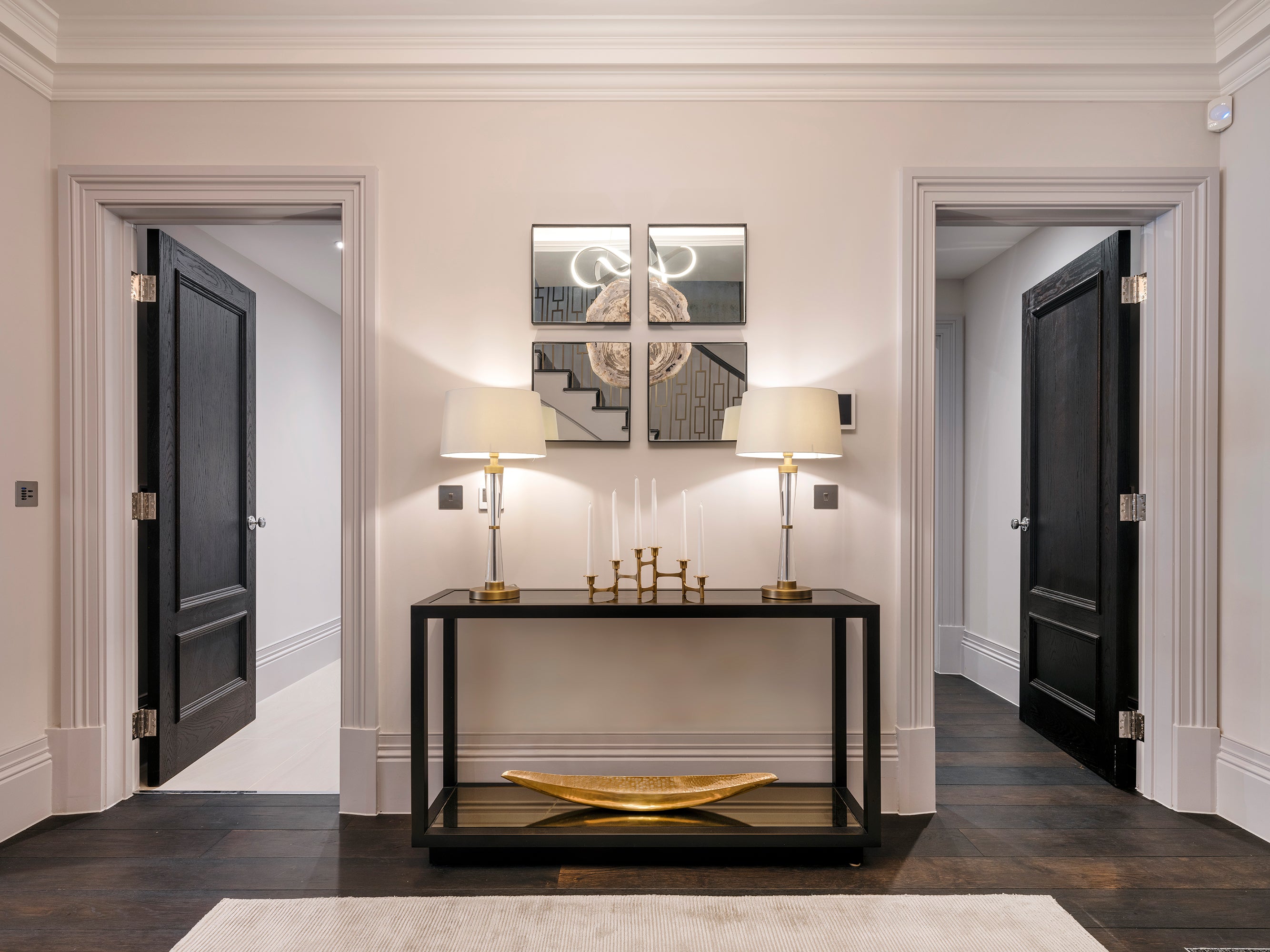 Mali Console Table - Antique Bronze