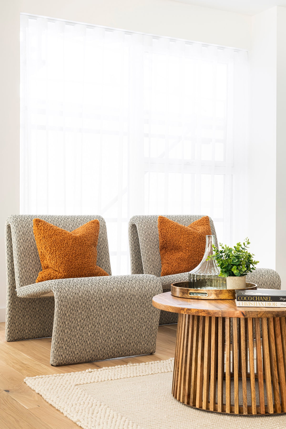 Alga Occasional Chair - Emporio Pattern Fabric