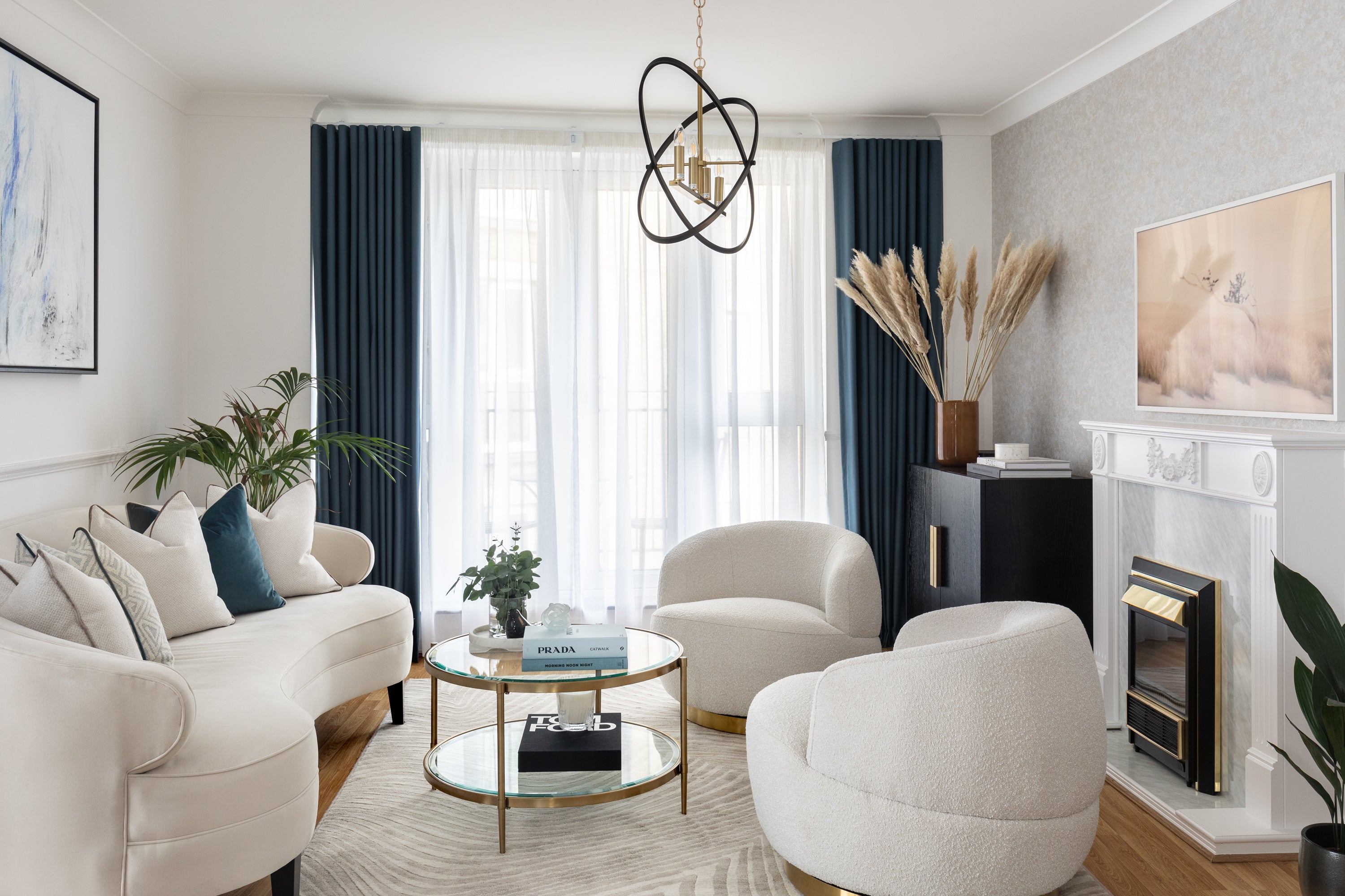 Vitale Occasional Chair - Boucle Sand