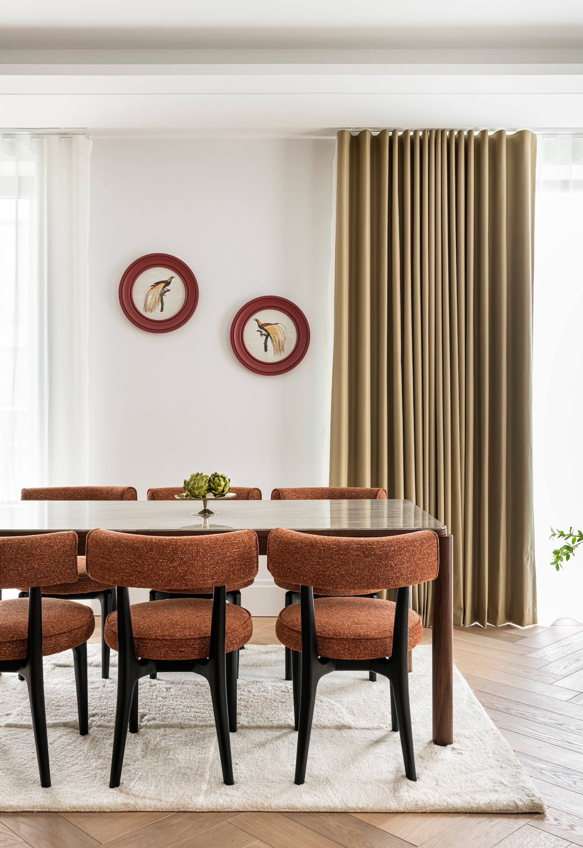 Rolter Dining Chair - Bari Chestnut Red