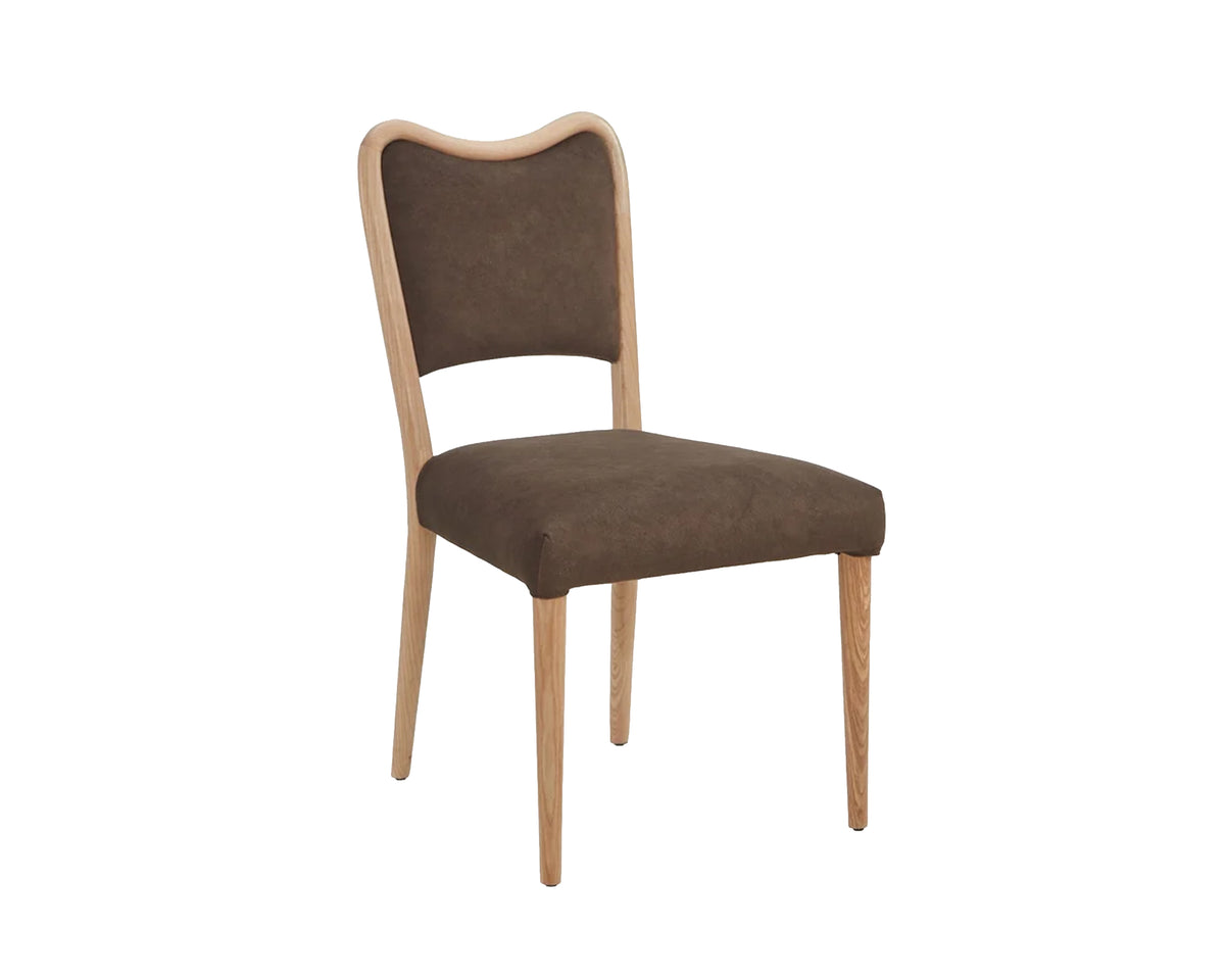 Adelaide Dining Chair - (Crib 5) Hopper Terra & Brushed Natural Wood