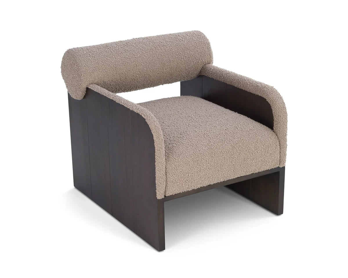 Elis Occasional Chair - Beverly Boucle Espresso