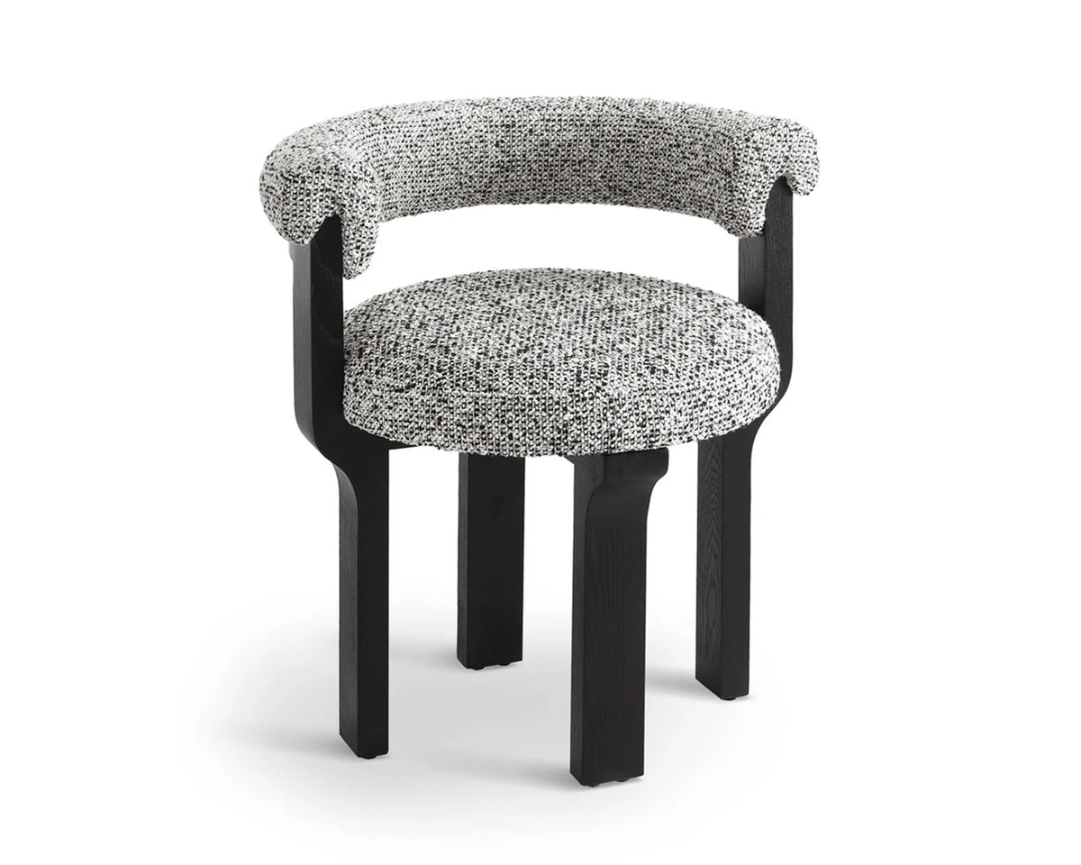 Elba Dining Chair (Crib 5) - Dexter Sparkle Stone