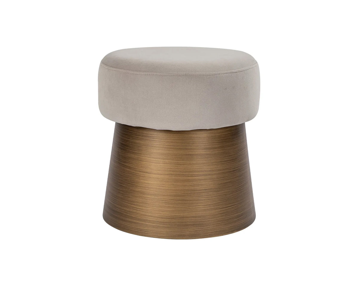 Cyrus Stool - Megan Light Grey