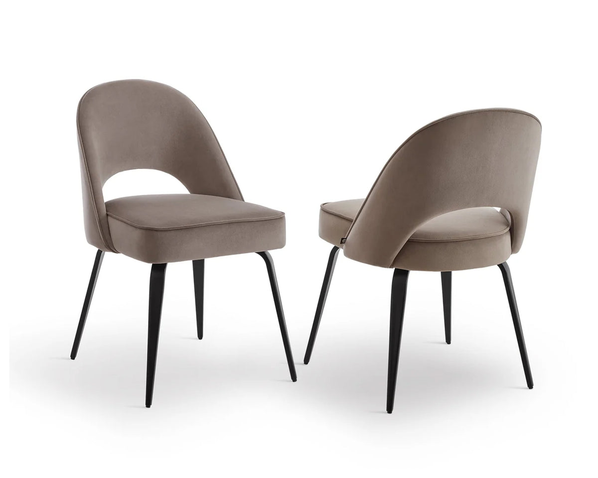 Yves Dining Chair Crib 5 (set of 2) - Megan Mink