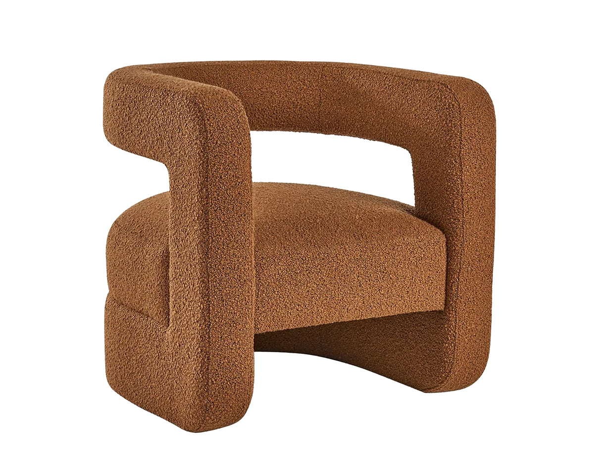 Minox Chair - Beau Clay Boucle