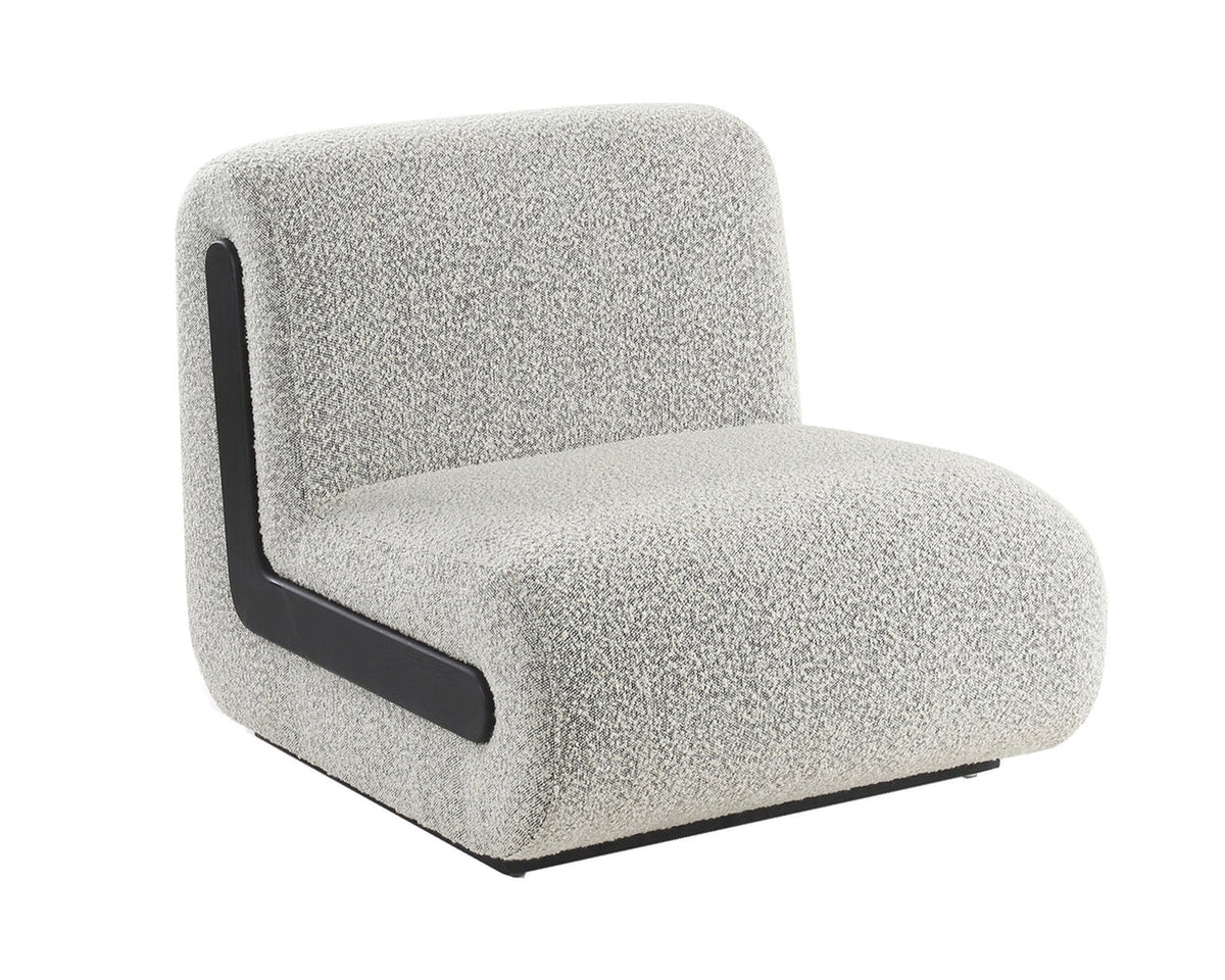 Bola Occasional Chair - Boucle Whisk & Black