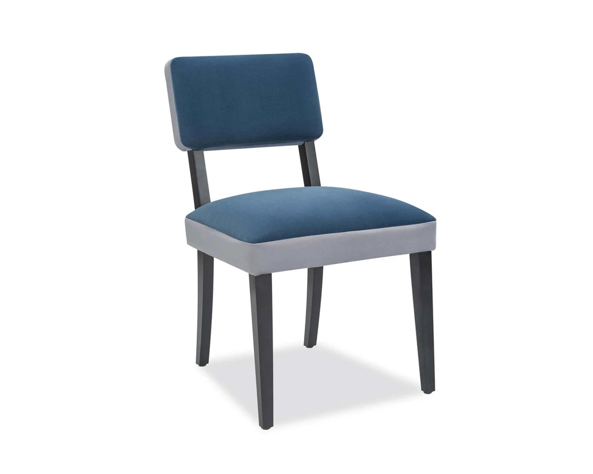 Alfama Dining Chair - Oxford Misty & Polar Blue