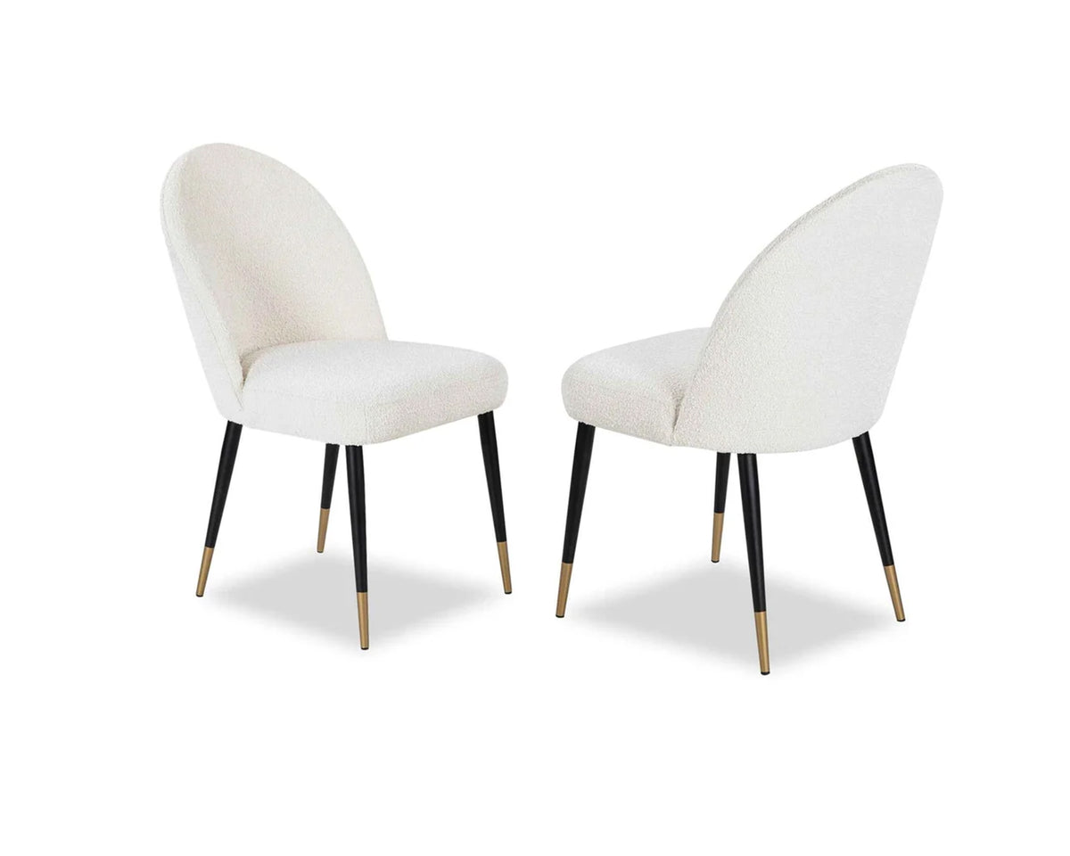 Alfa Chair (set of 2) - Boucle Sand