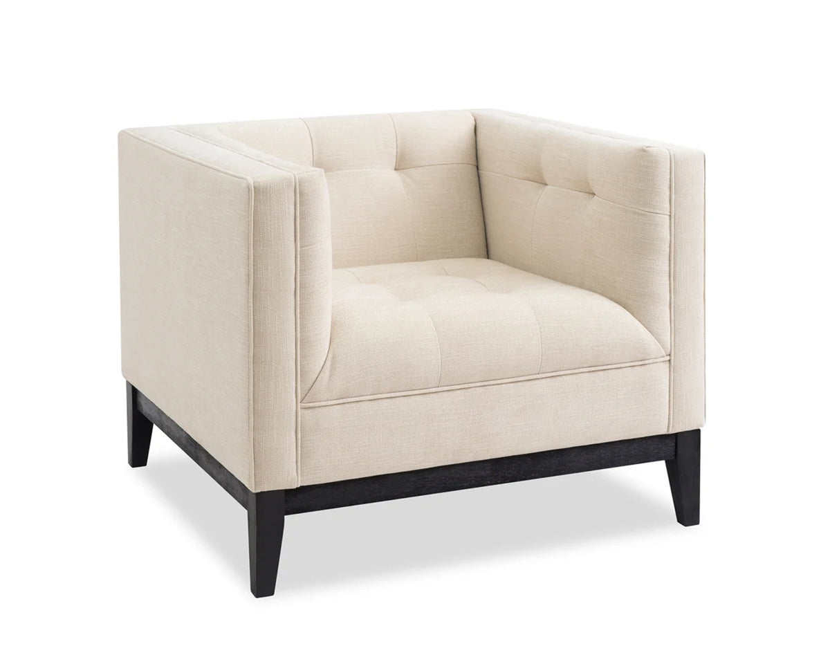 Joel Occasional Chair - Beige Chenille