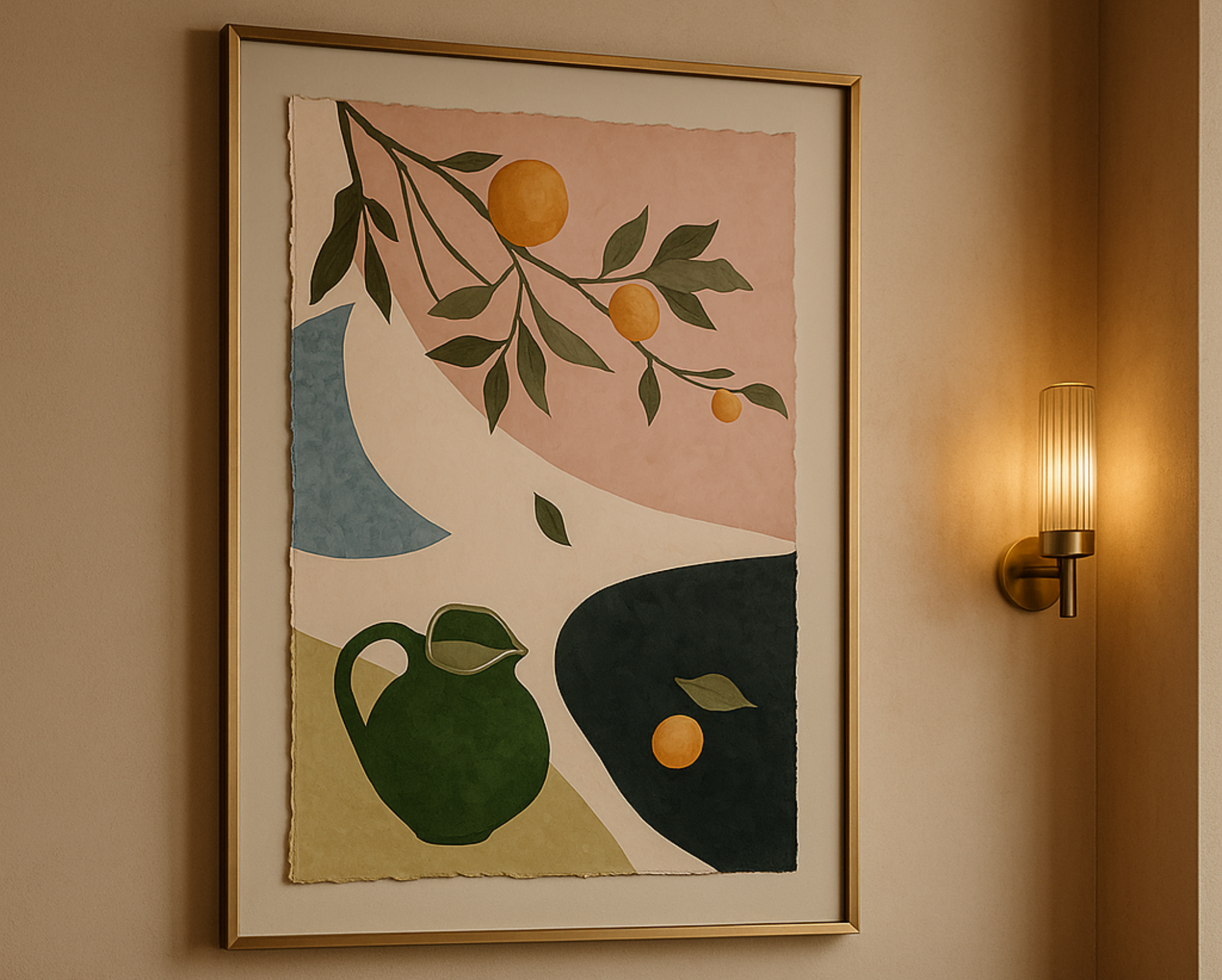 Arancia Print - Watercolour