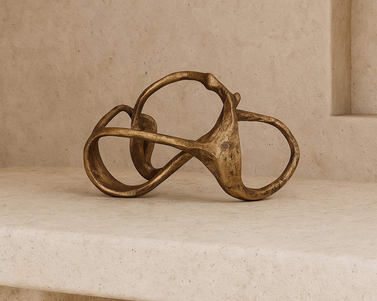 Aion Sculpture - Golden Bronze