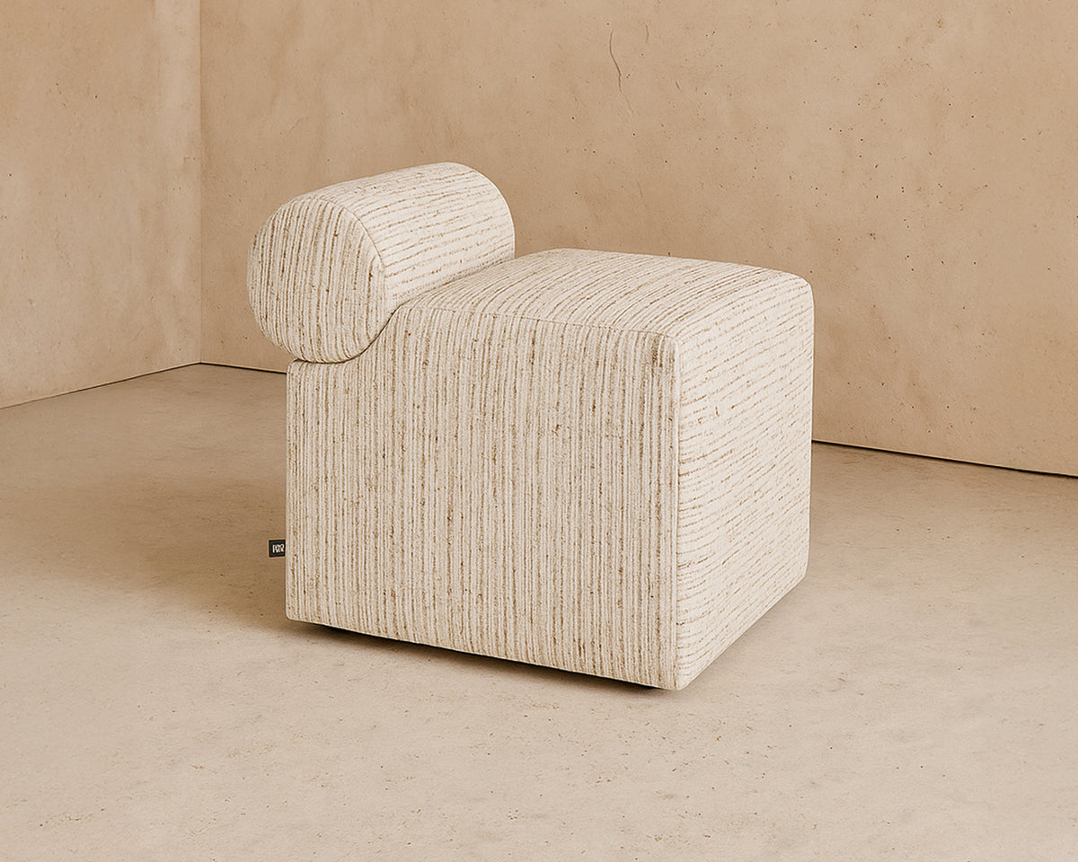 Lecco Foot Stool (Crib 5) - Gloria Natural
