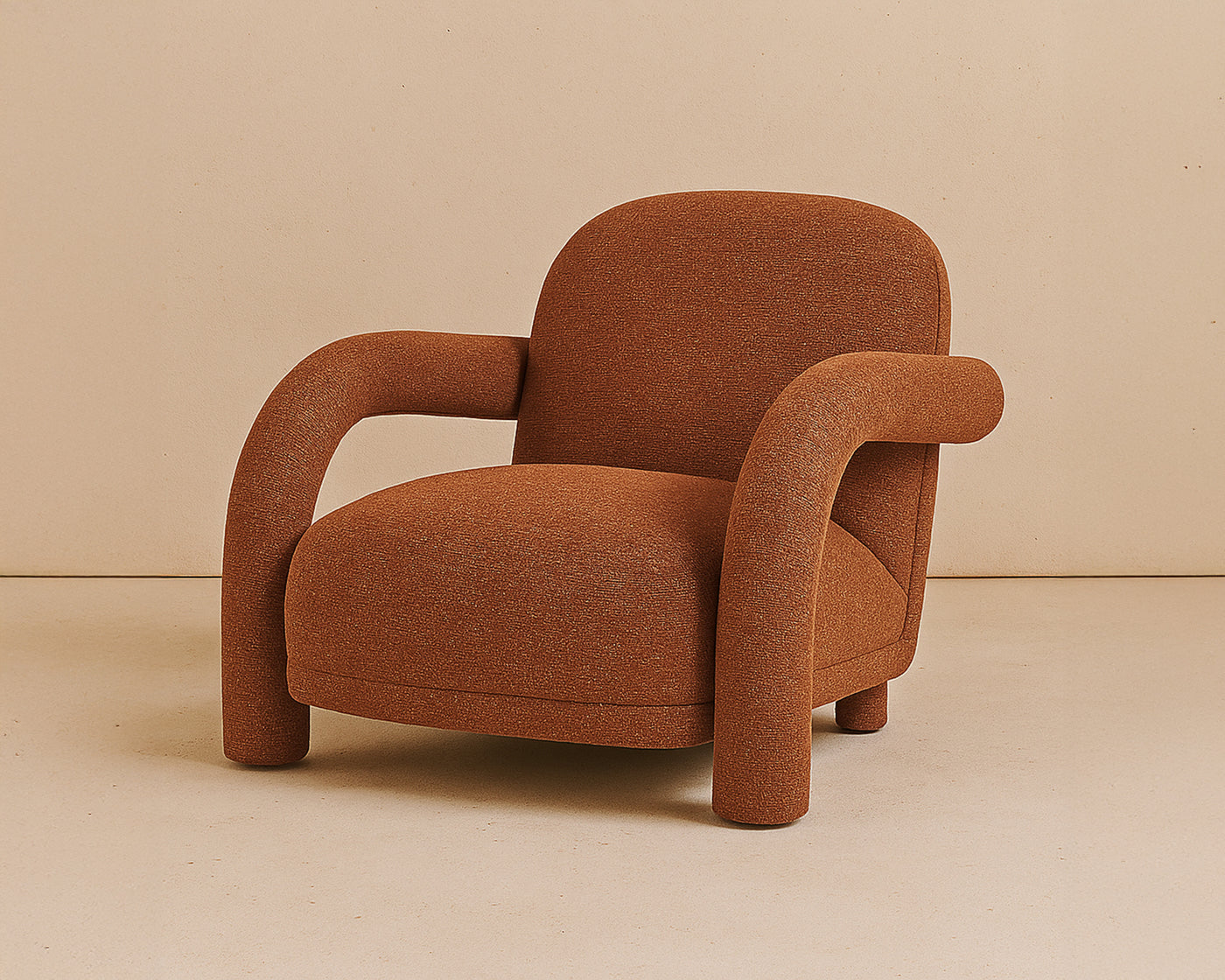 Orsay Occasional Chair - Bari Chestnut Red