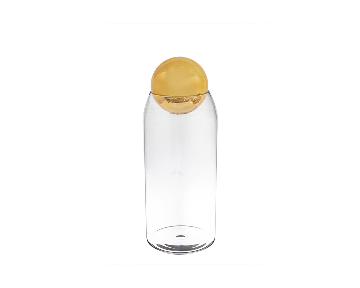 Continuum Large Vase - Glass/Gold